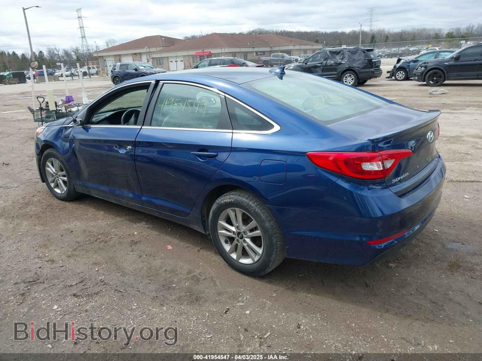 2017 HYUNDAI SONATA - VIN: 5NPE24AF1HH507787 - Фото 3