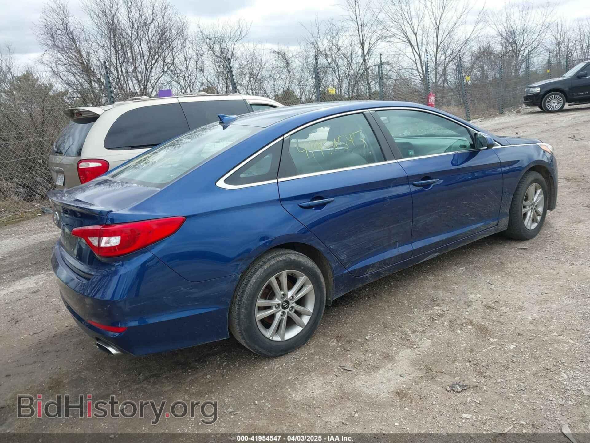 2017 HYUNDAI SONATA - VIN: 5NPE24AF1HH507787 - Фото 4