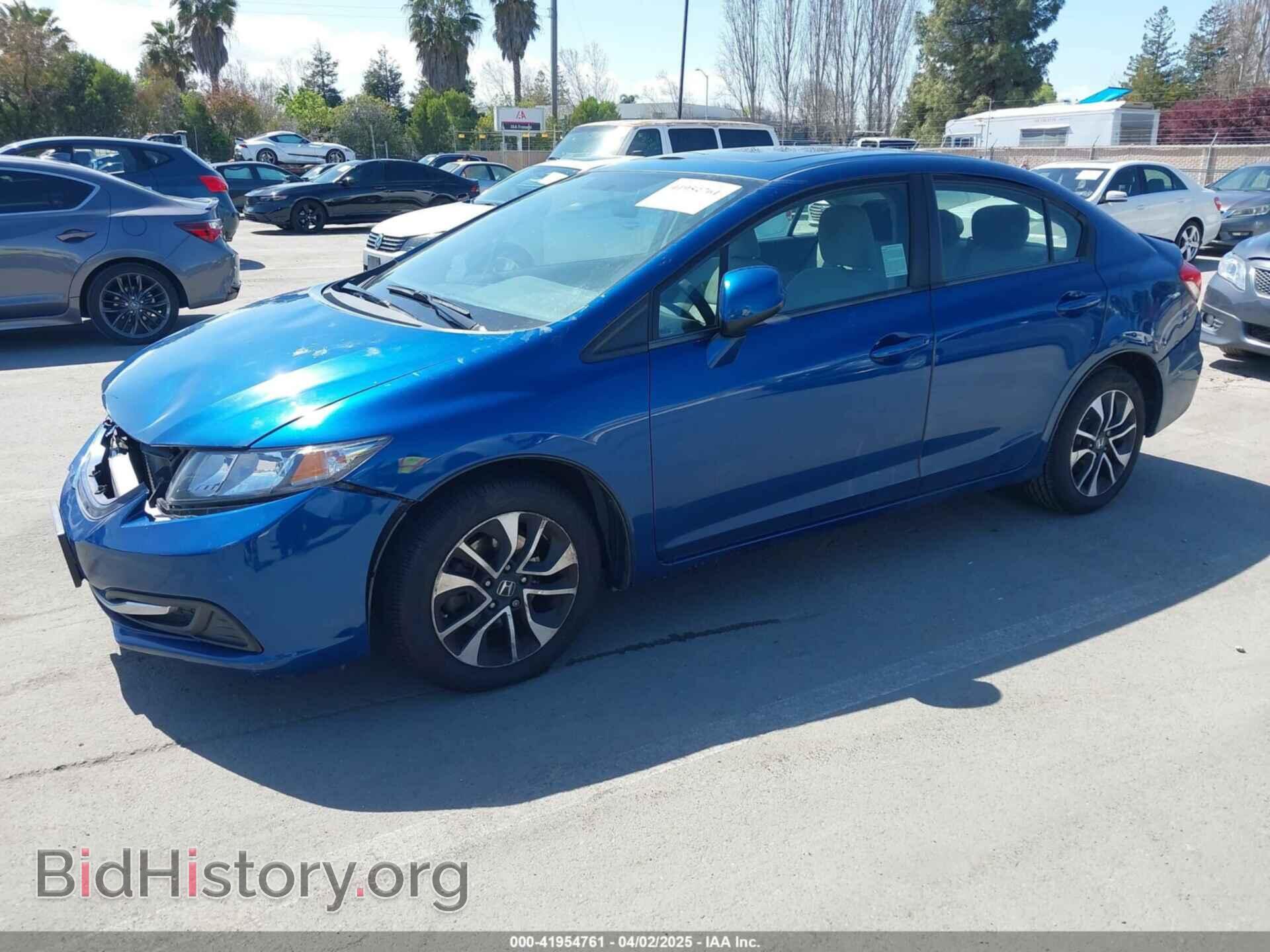 2013 HONDA CIVIC - VIN: 2HGFB2F85DH512059 - Фото 2