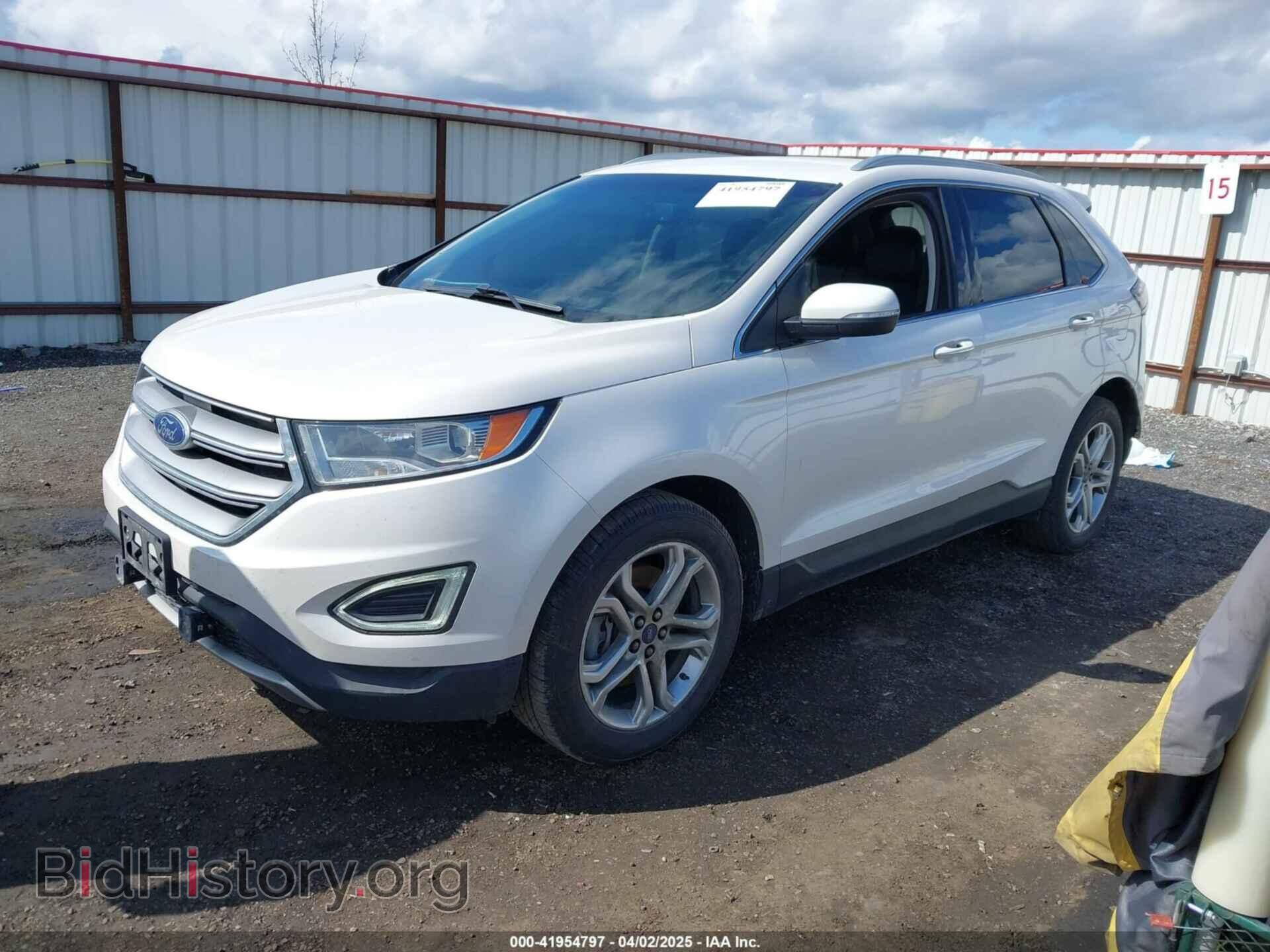 2016 FORD EDGE - VIN: 2FMPK4K92GBB59330 - Фото 2