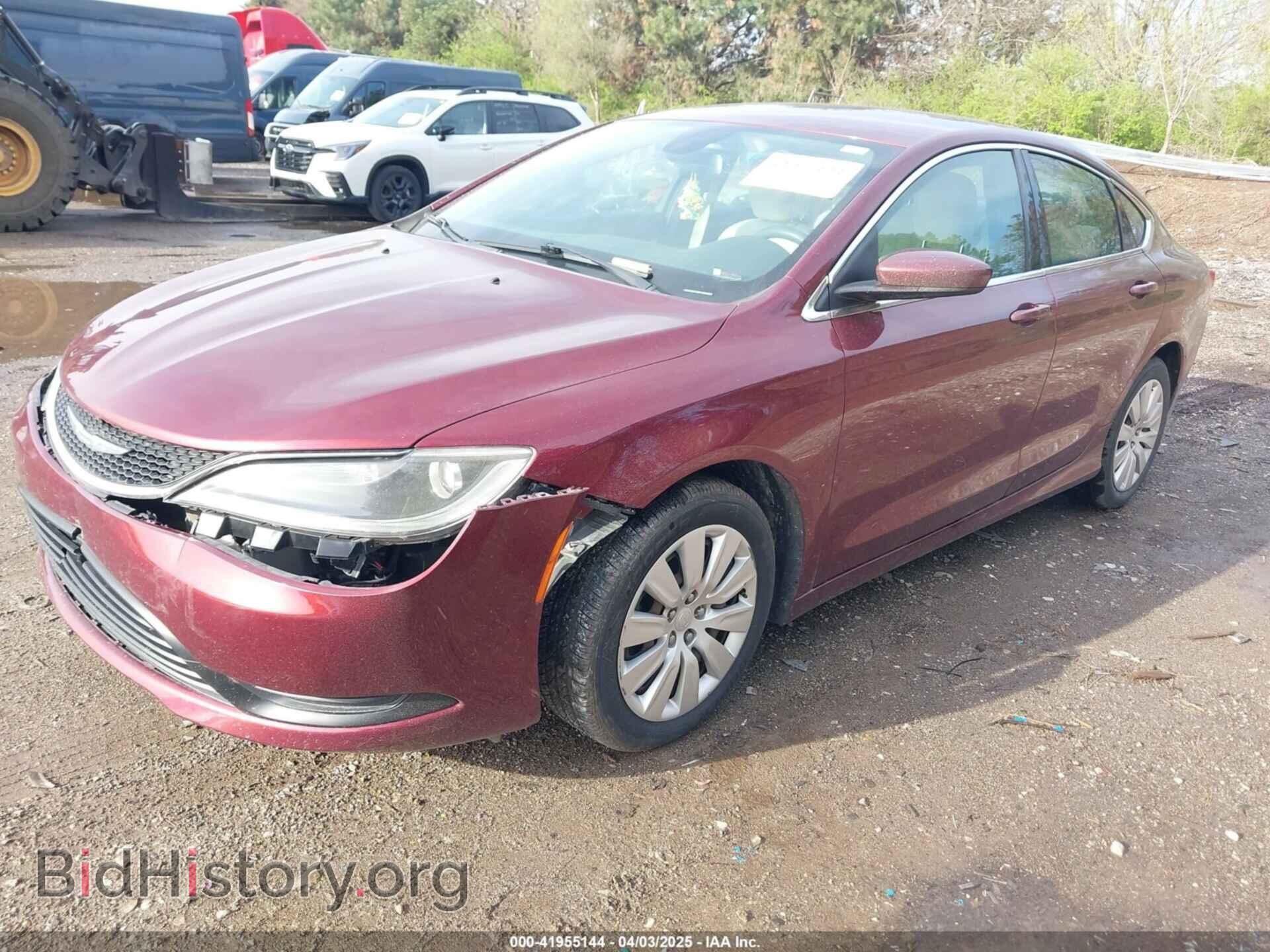 2015 CHRYSLER 200 - VIN: 1C3CCCFB1FN674141 - Фото 2