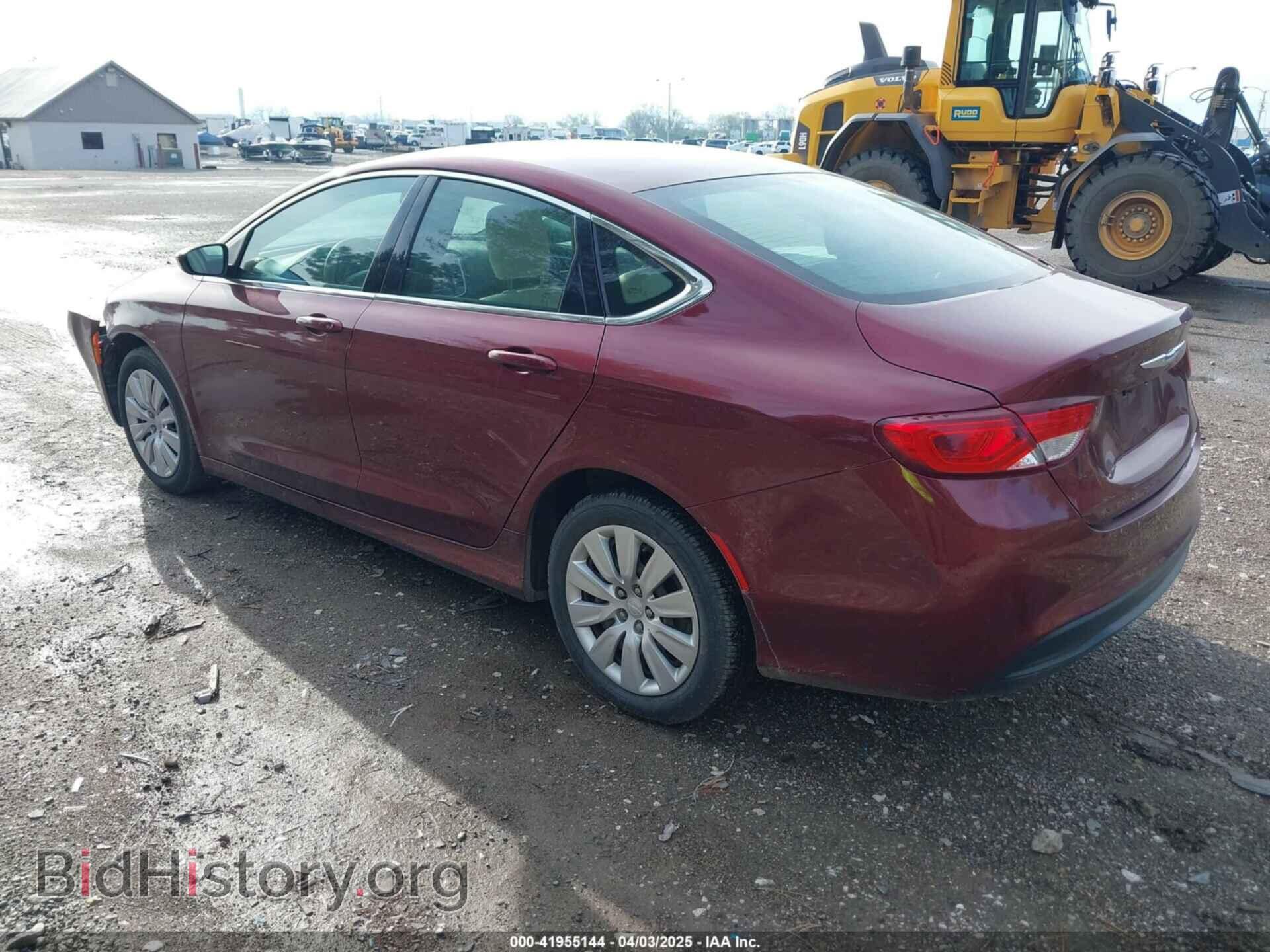 2015 CHRYSLER 200 - VIN: 1C3CCCFB1FN674141 - Фото 3