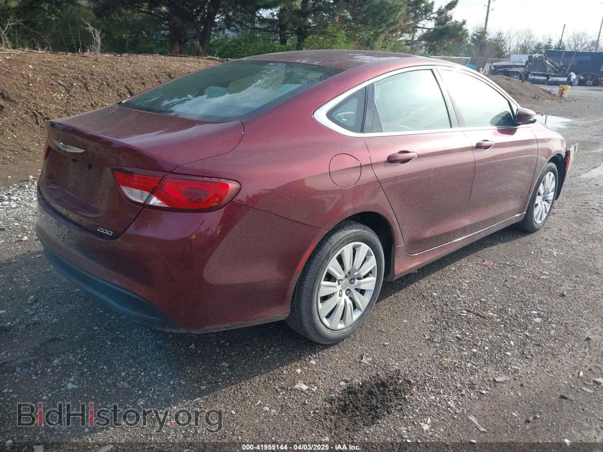 2015 CHRYSLER 200 - VIN: 1C3CCCFB1FN674141 - Фото 4