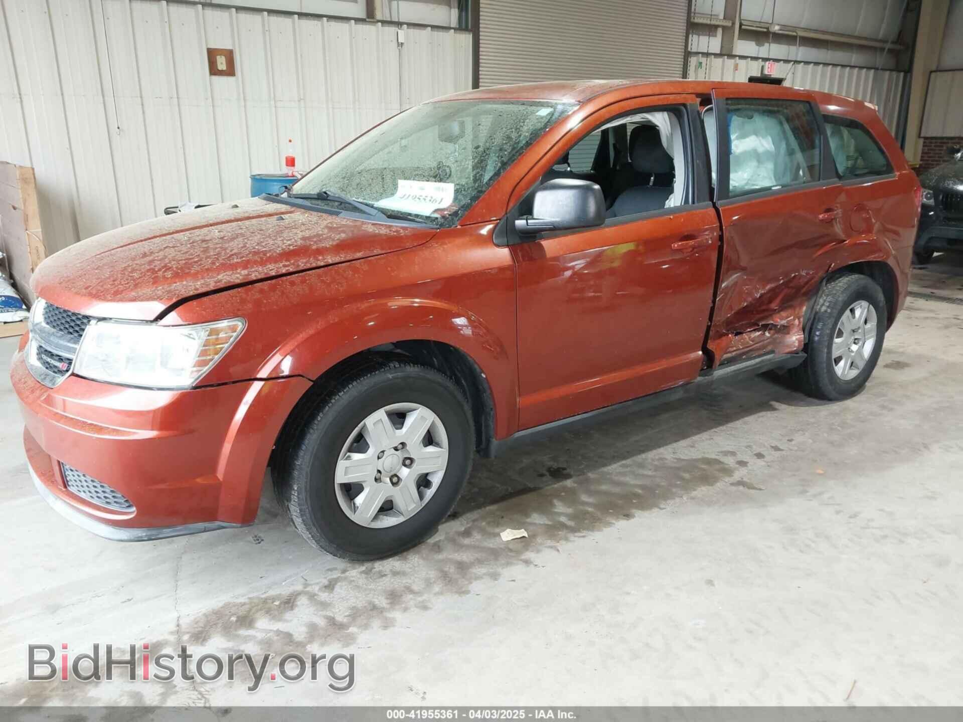 2012 DODGE JOURNEY - VIN: 3C4PDCAB5CT371604 - Фото 2