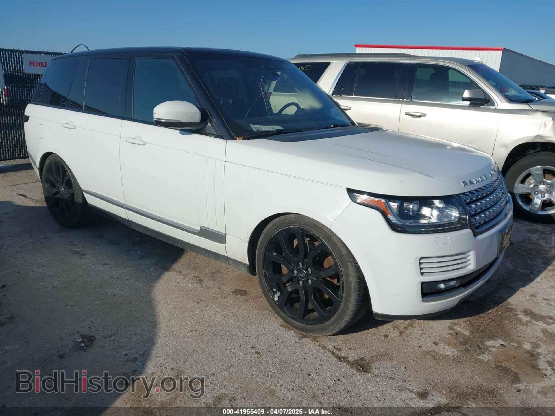 Фотография SALGS2FE0HA327892 - LAND ROVER RANGE ROVER 2017