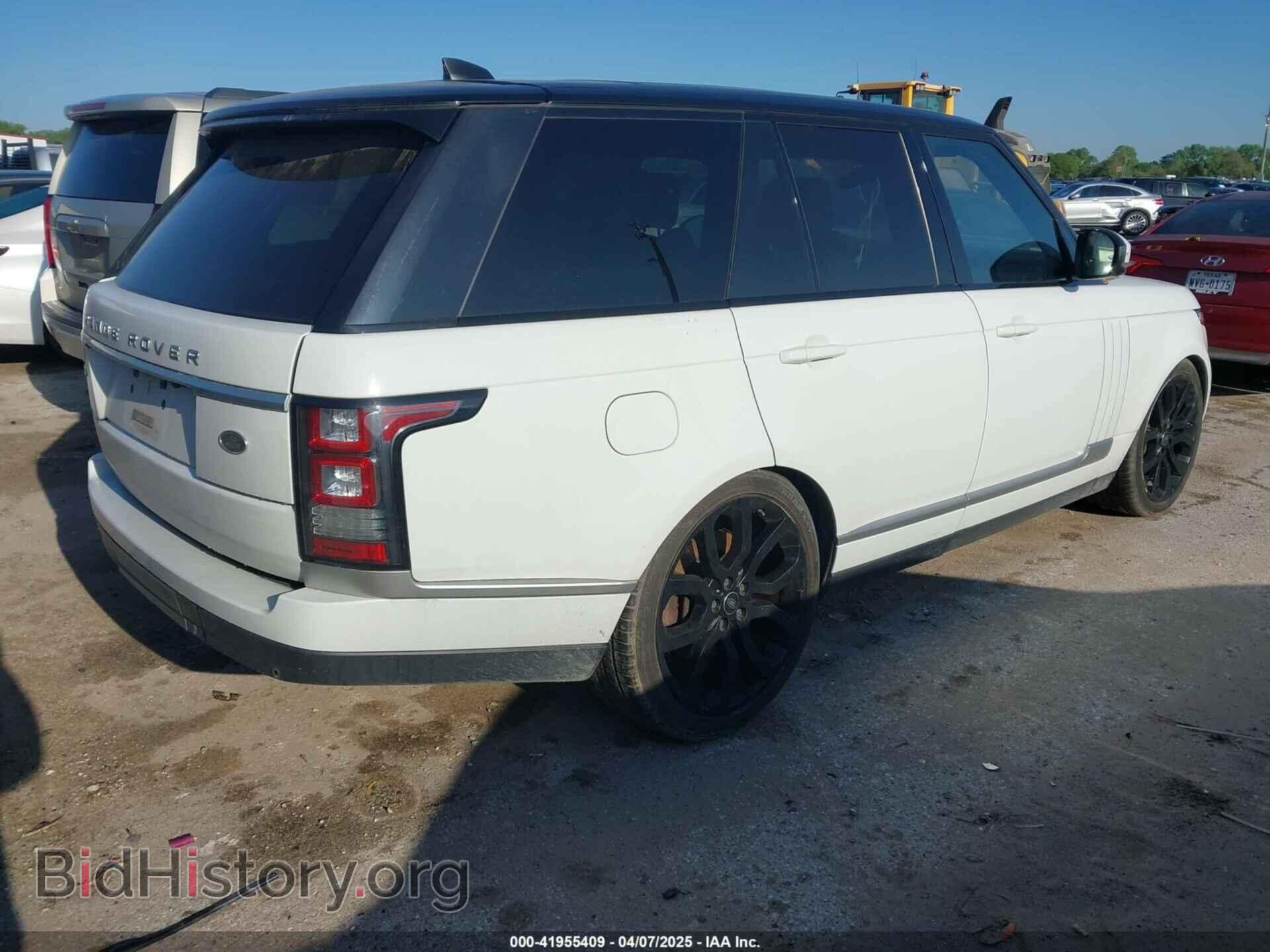 2017 LAND ROVER RANGE ROVER - VIN: SALGS2FE0HA327892 - Фото 4