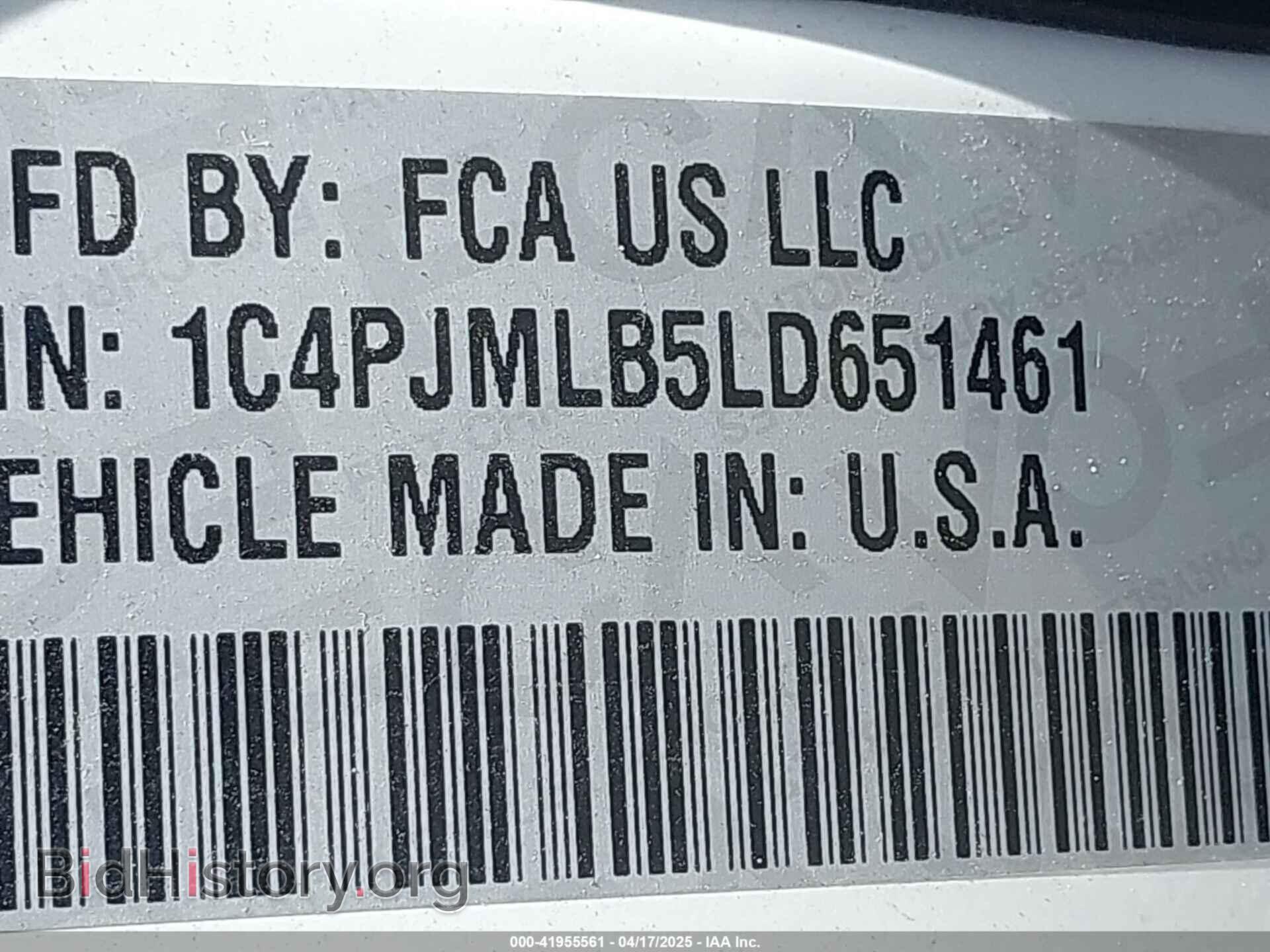 2020 JEEP CHEROKEE - VIN: 1C4PJMLB5LD651461 - Фото 9