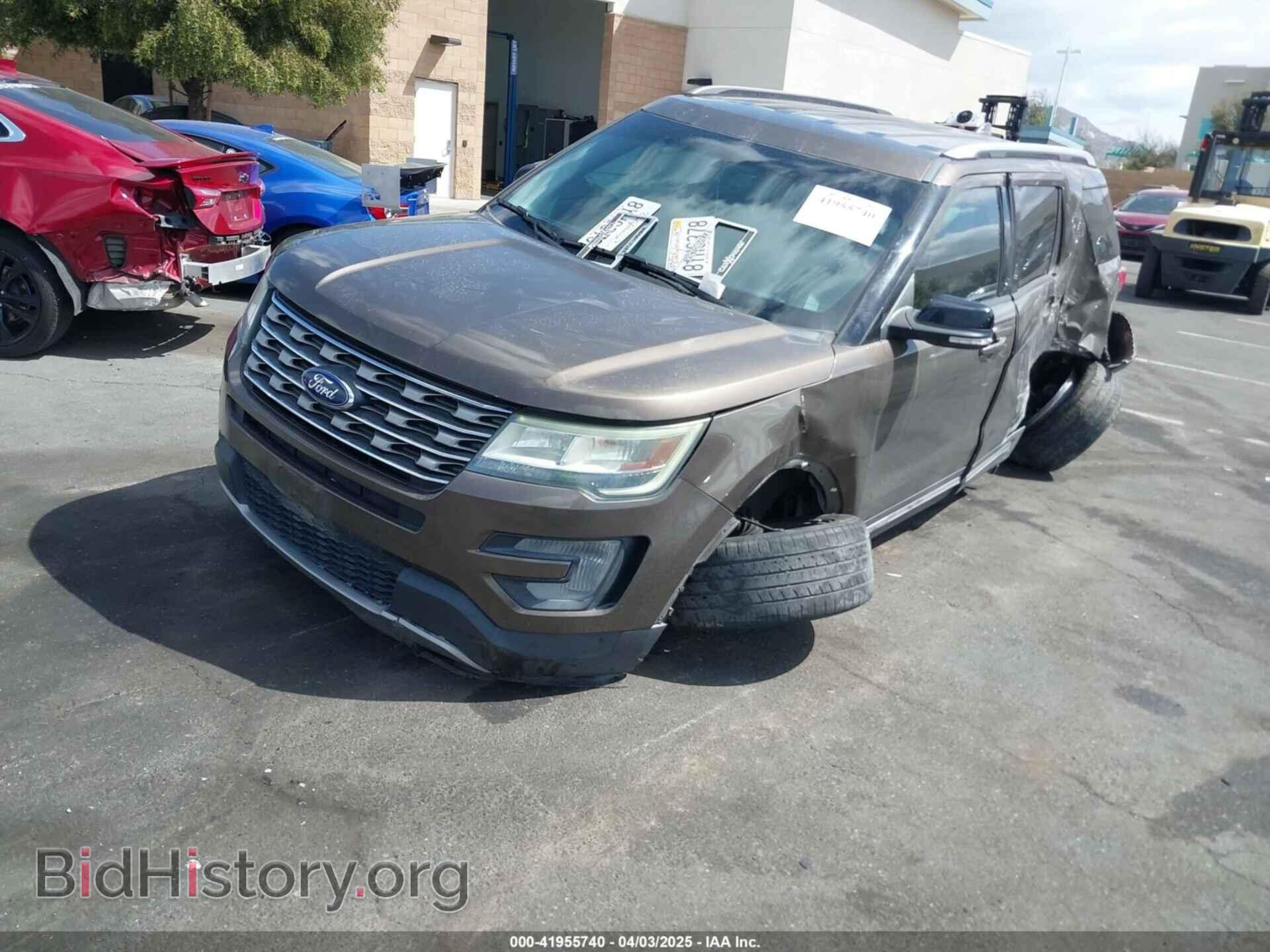 2016 FORD EXPLORER - VIN: 1FM5K7D88GGB06492 - Фото 2
