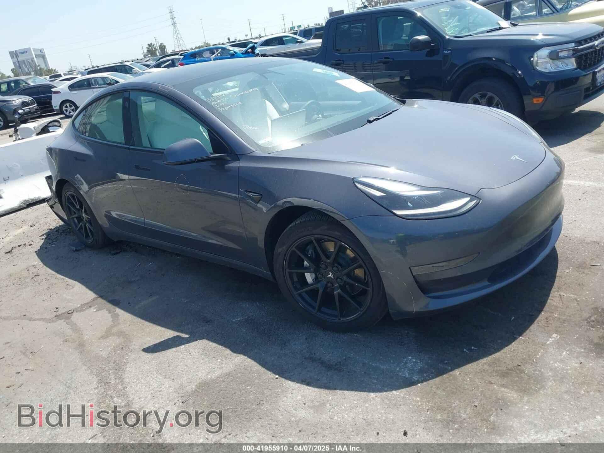Photo 5YJ3E1EA5MF069652 - TESLA MODEL 3 2021