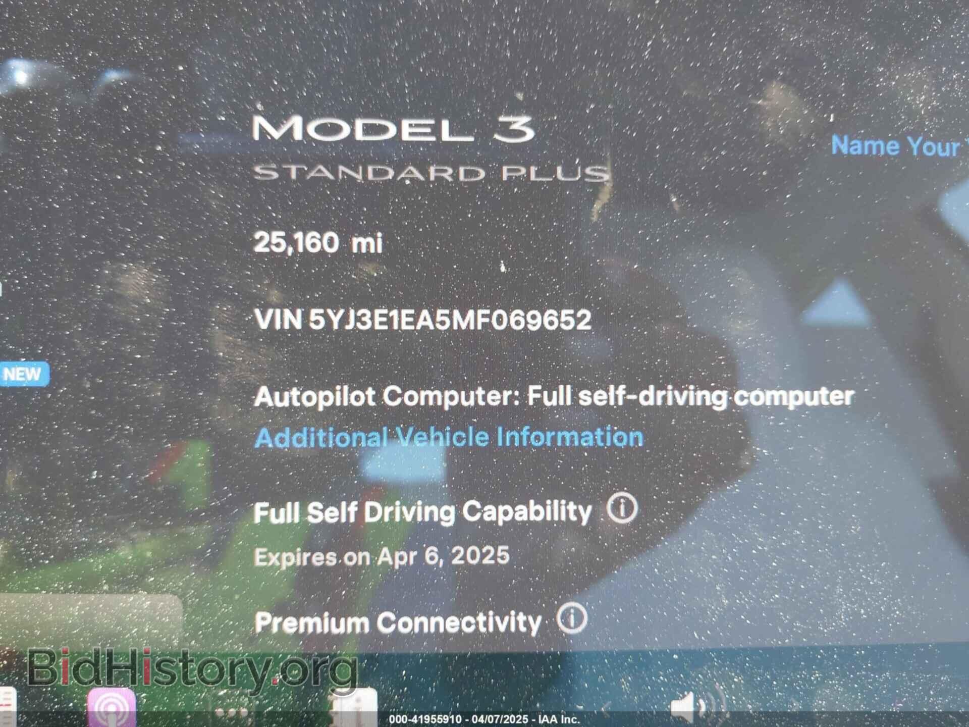2021 TESLA MODEL 3 - VIN: 5YJ3E1EA5MF069652 - Photo 7