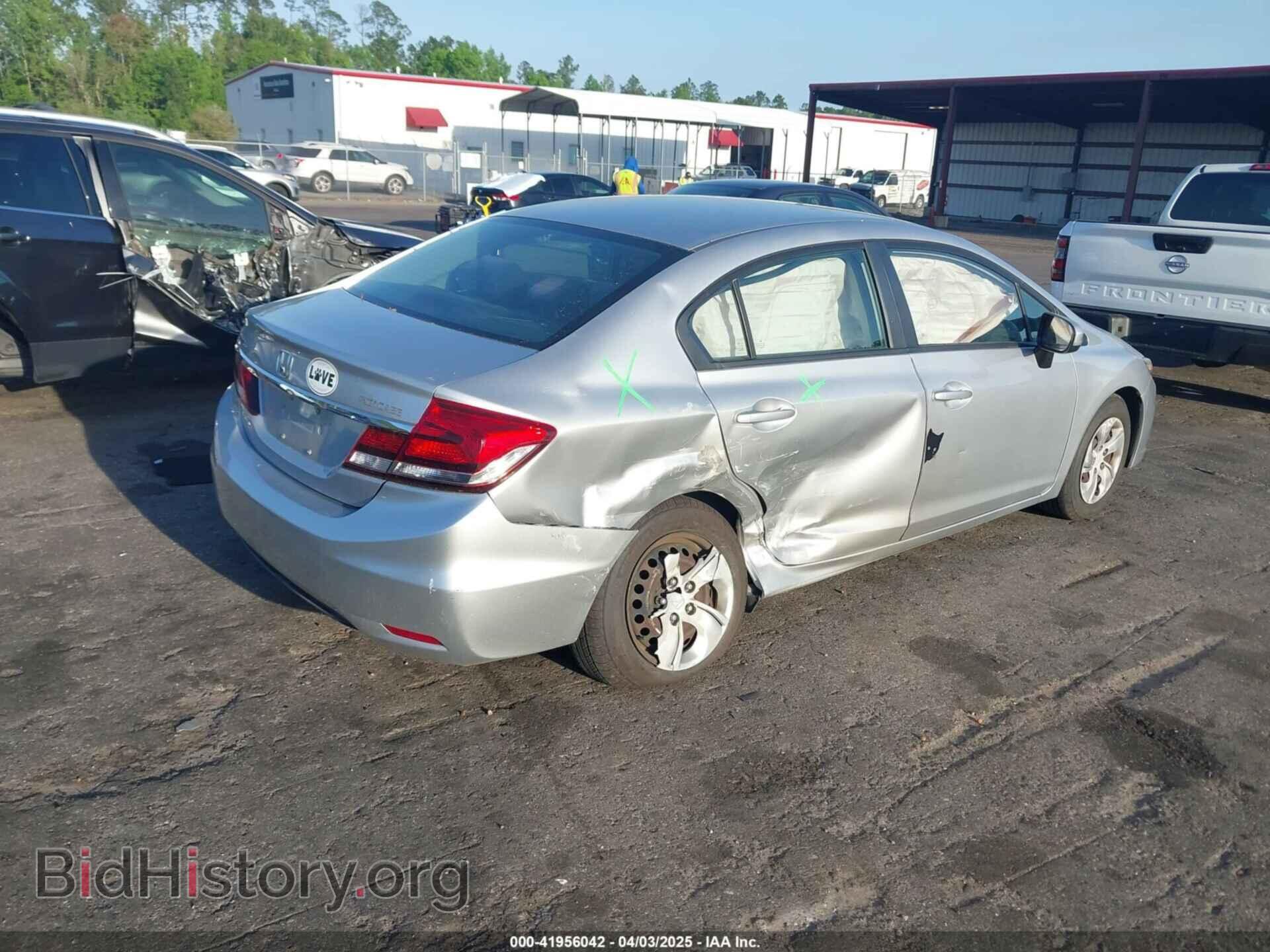 2014 HONDA CIVIC - VIN: 19XFB2F5XEE062023 - Фото 4