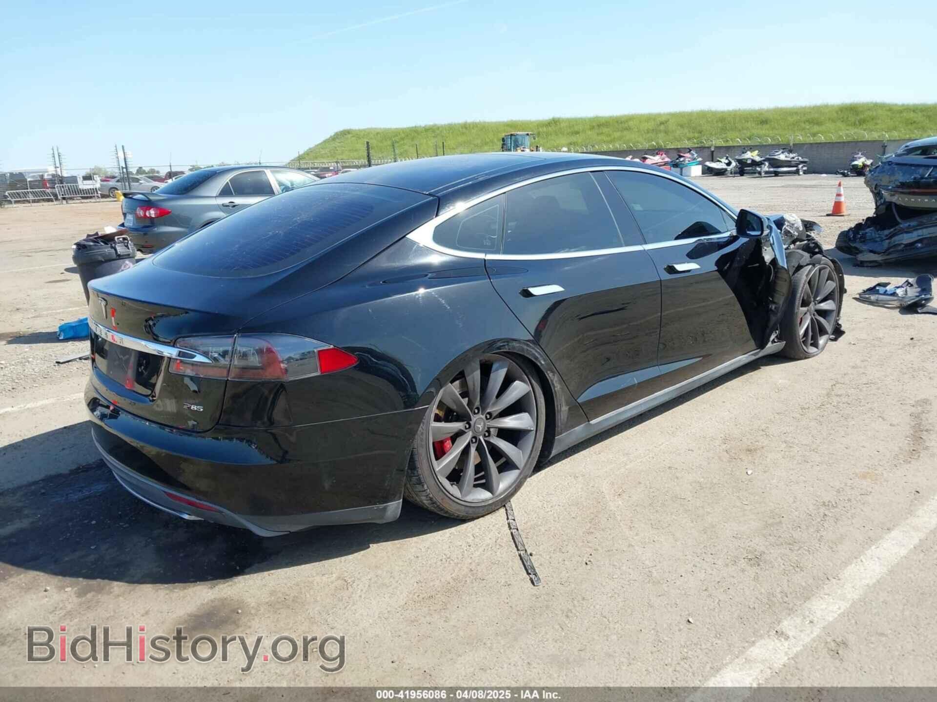 2014 TESLA MODEL S - VIN: 5YJSA1H11EFP48077 - Photo 4