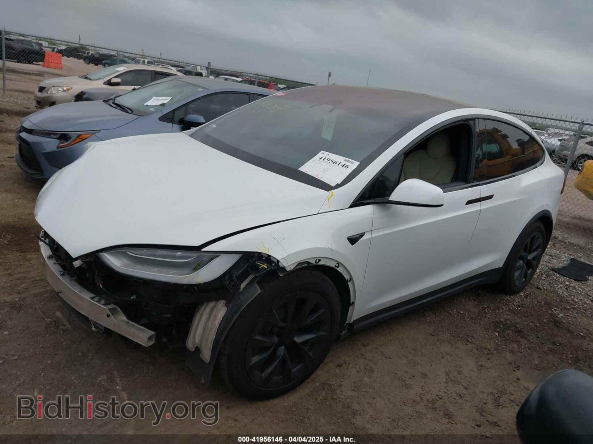2023 TESLA MODEL X - VIN: 7SAXCDE5XPF381341 - Фото 2