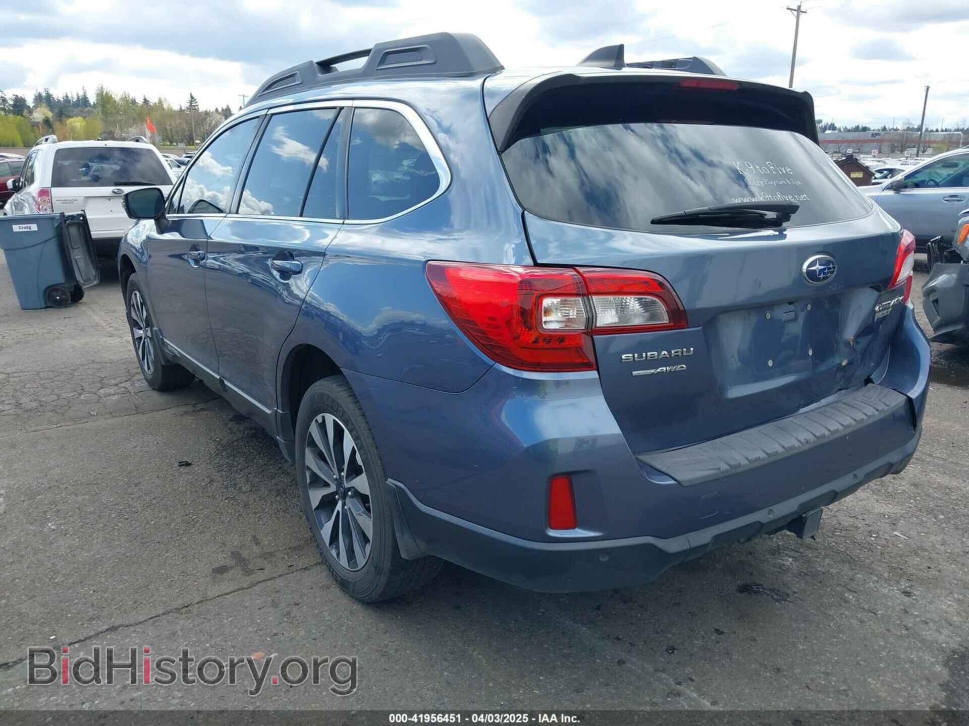 2017 SUBARU OUTBACK - VIN: 4S4BSANC3H3378492 - Фото 3