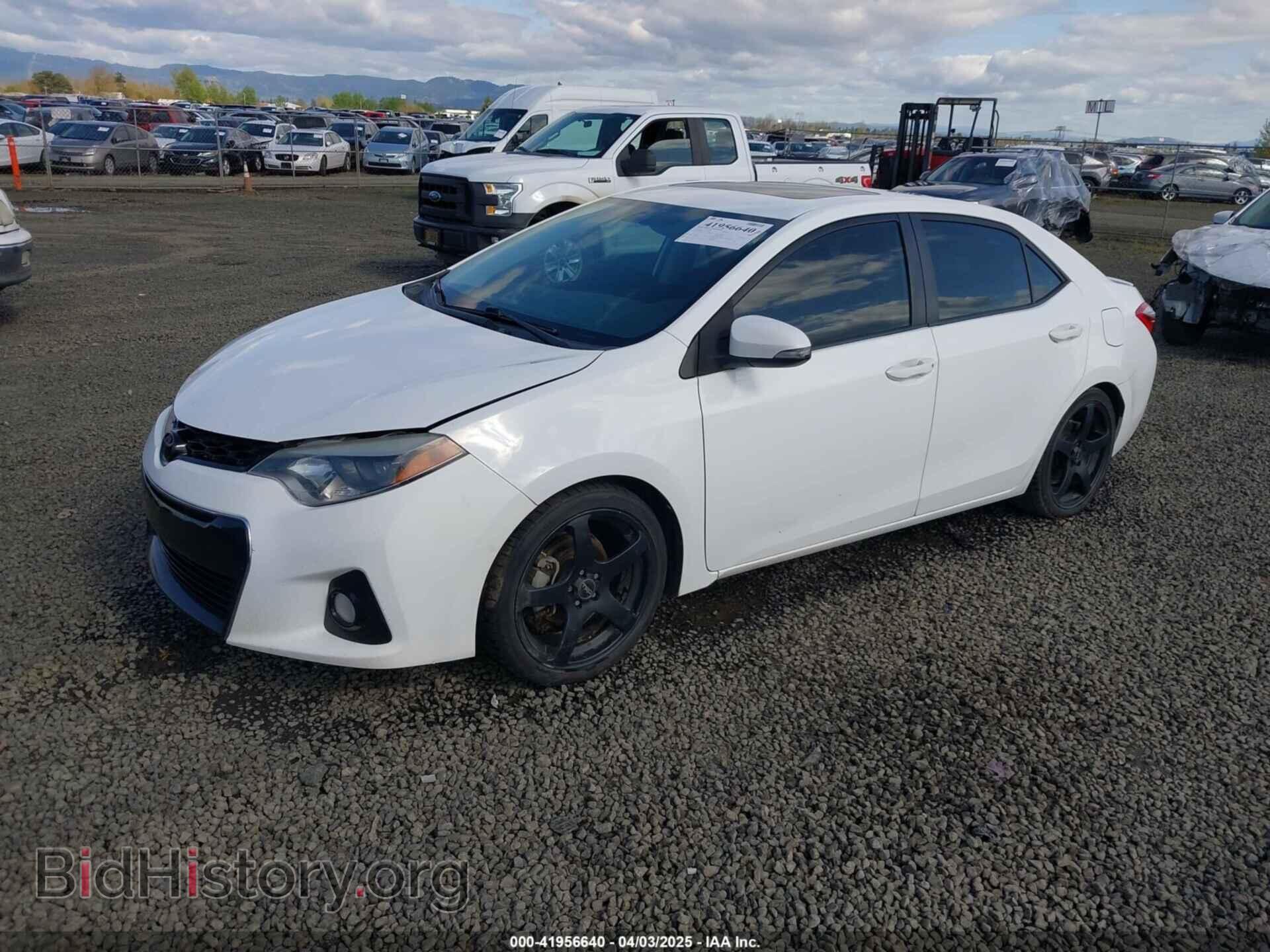 2014 TOYOTA COROLLA - VIN: 2T1BURHE5EC044008 - Фото 2