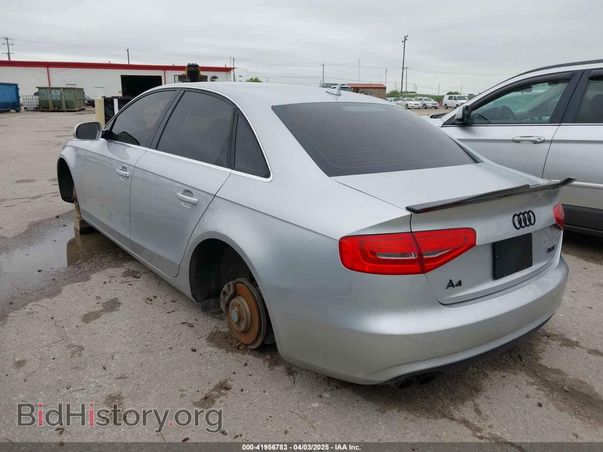 2013 AUDI A4 - VIN: WAUAFAFL0DA158572 - Фото 3