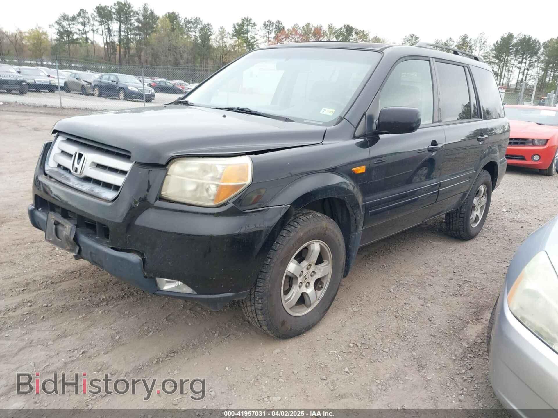 2007 HONDA PILOT - VIN: 2HKYF18517H513293 - Фото 2