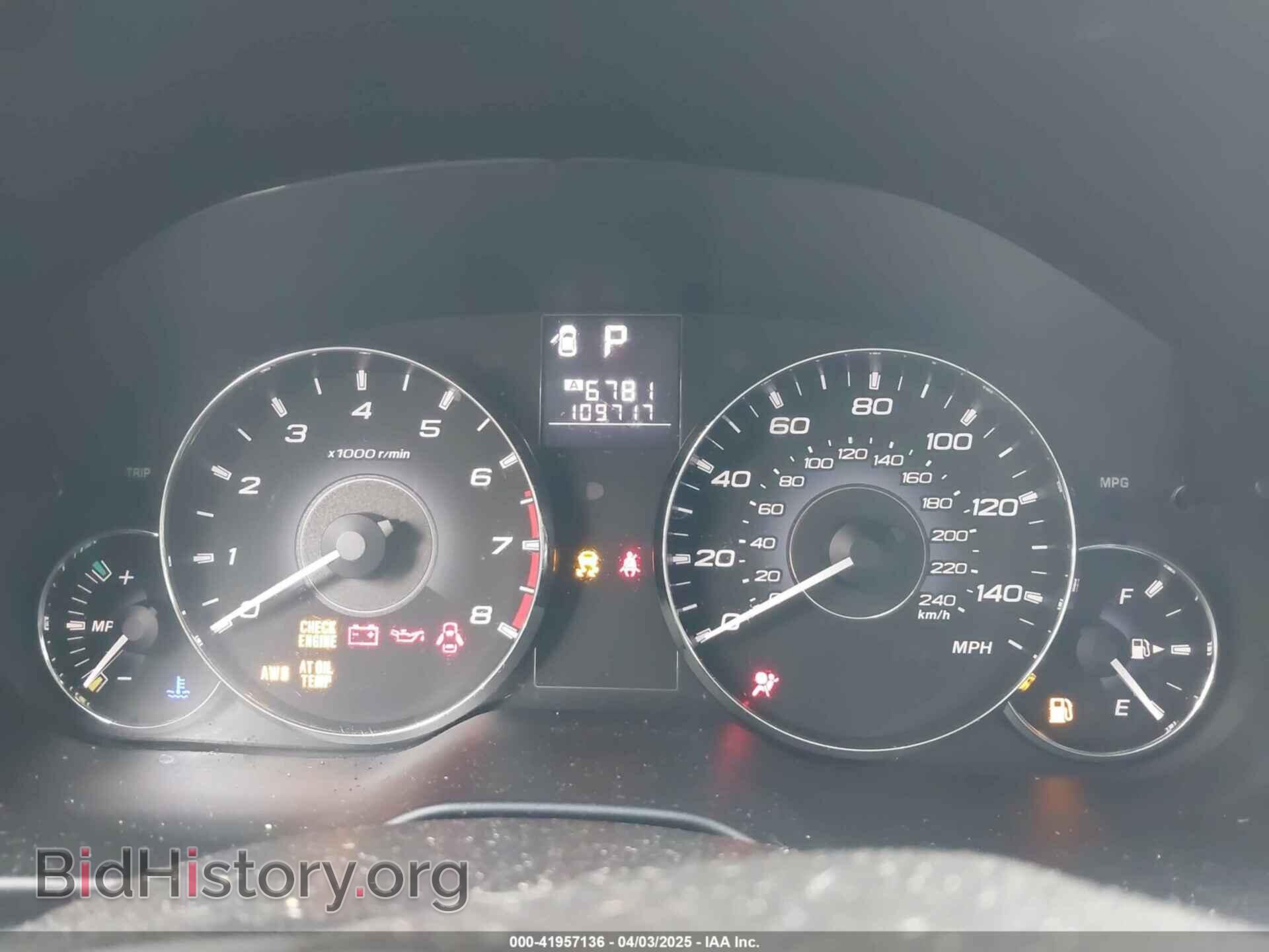 2011 SUBARU OUTBACK - VIN: 4S4BRBCC3B3402107 - Фото 7