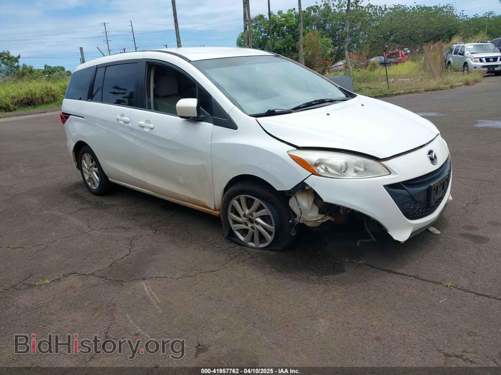 Photo JM1CW2BL7C0115861 - MAZDA MAZDA5 2012