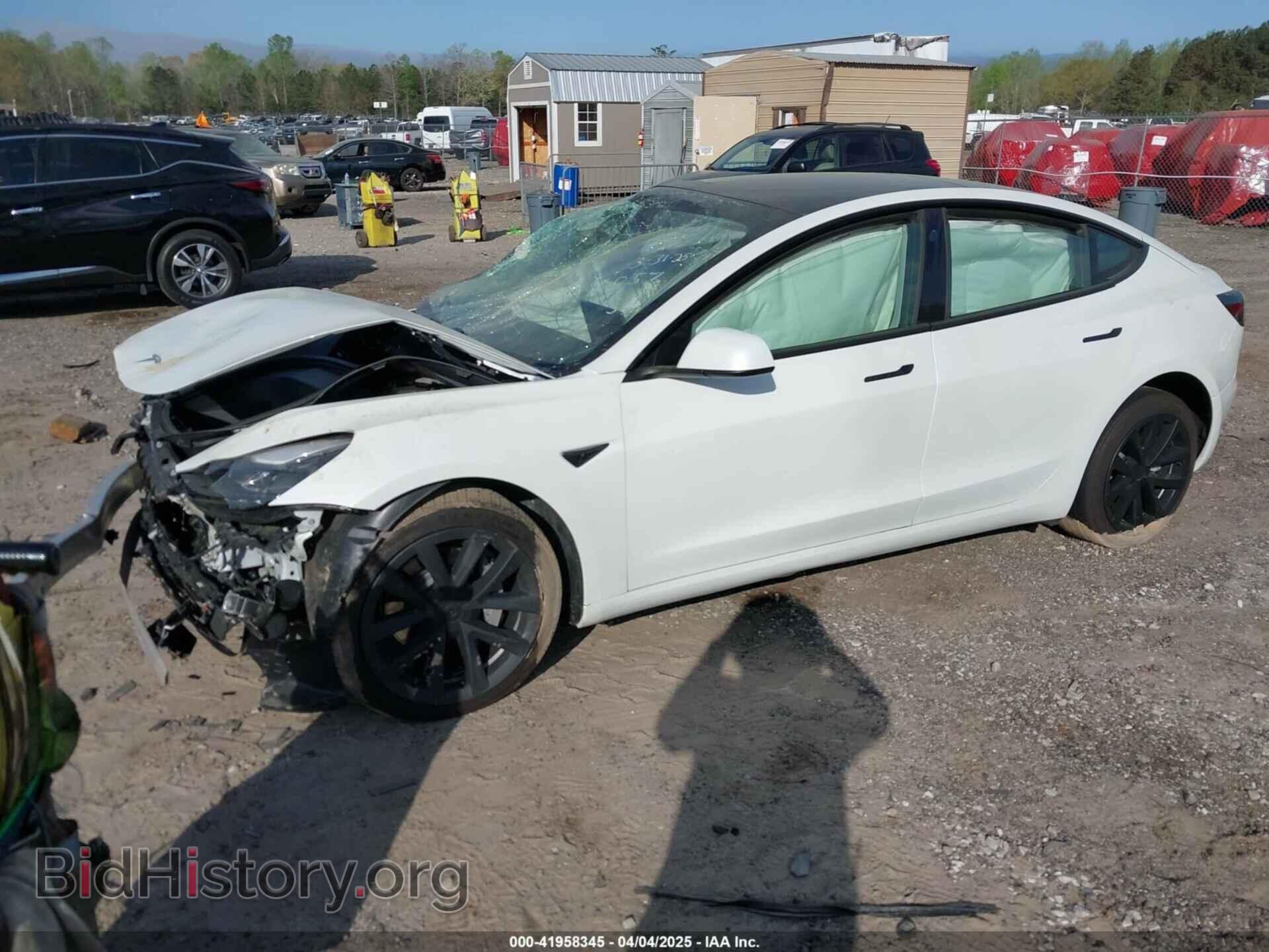 2022 TESLA MODEL 3 - VIN: 5YJ3E1EB9NF336057 - Фото 2