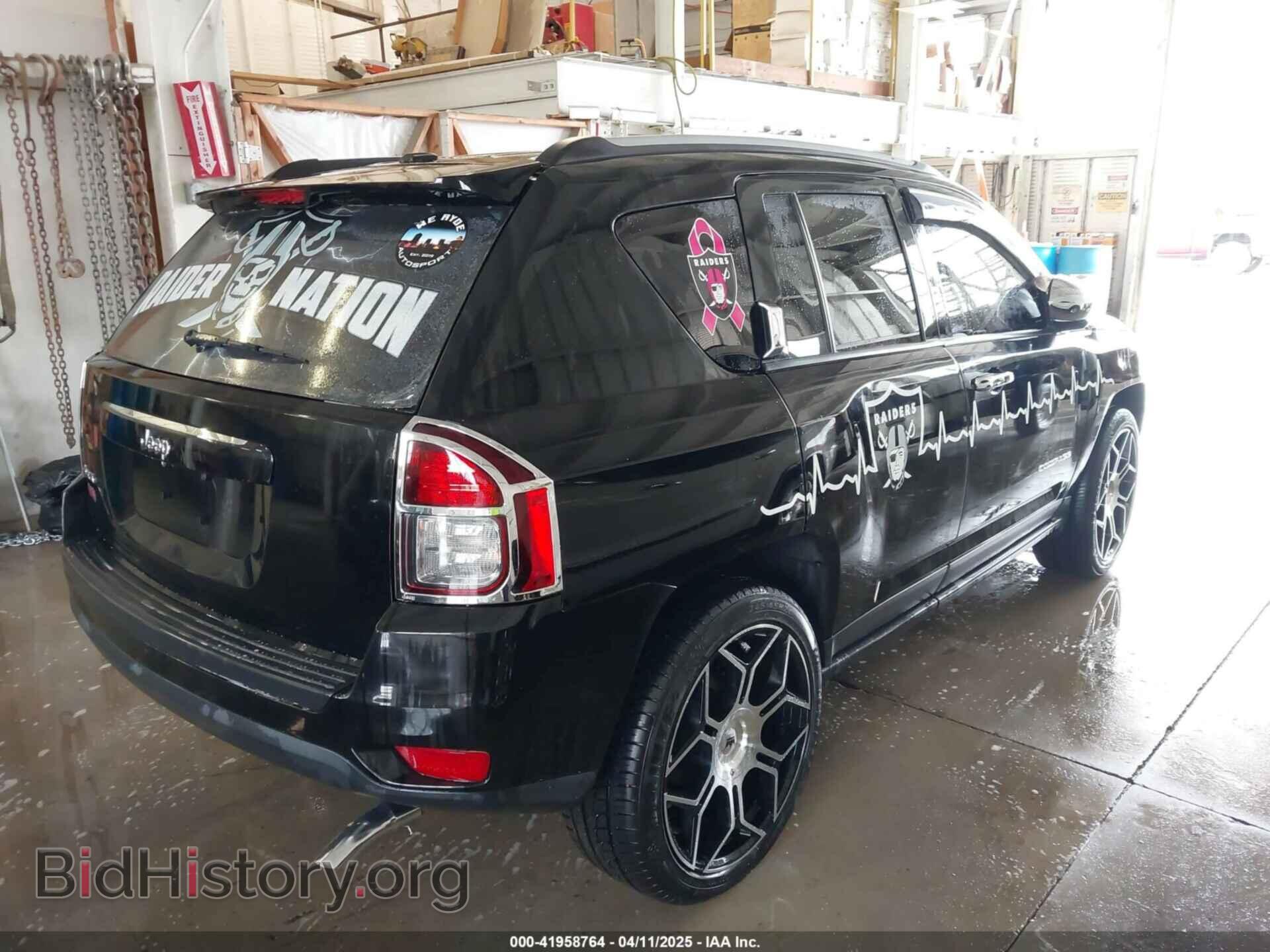 2016 JEEP COMPASS - VIN: 1C4NJDBB1GD549461 - Фото 4