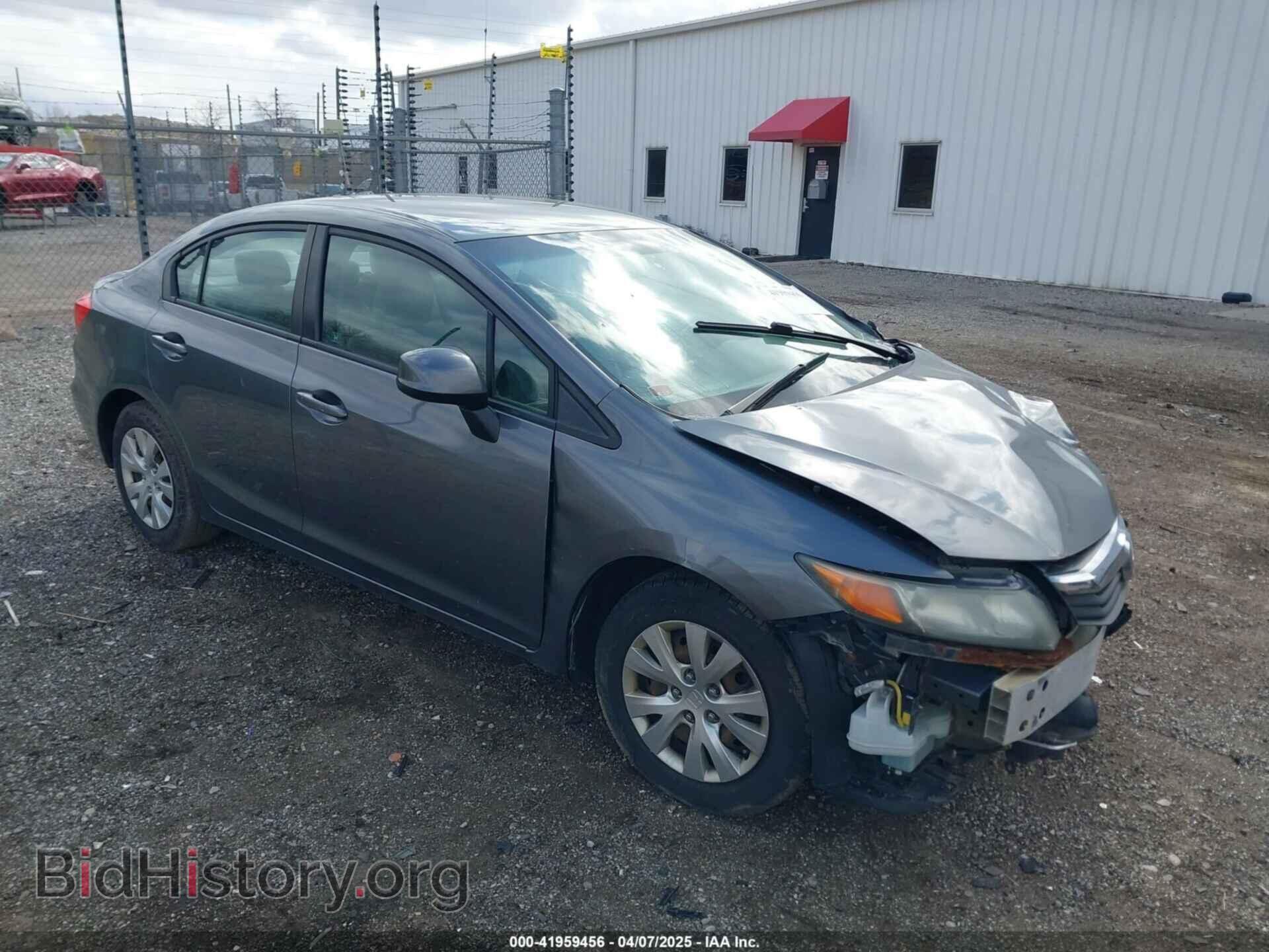 Фотография 19XFB2F55CE007783 - HONDA CIVIC 2012