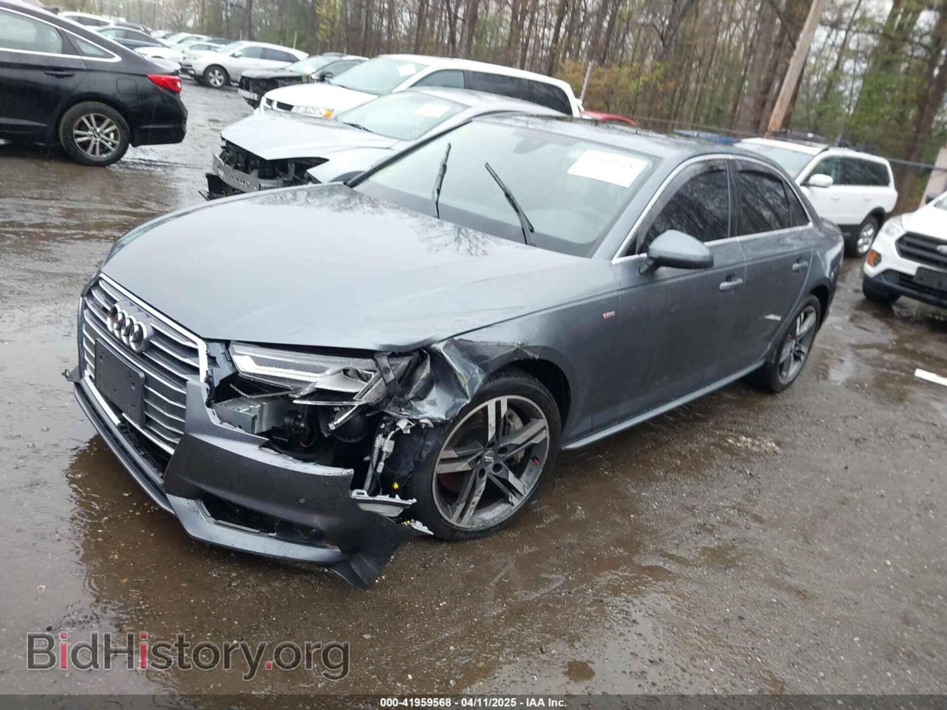 2017 AUDI A4 - VIN: WAUENAF44HN043355 - Фото 2