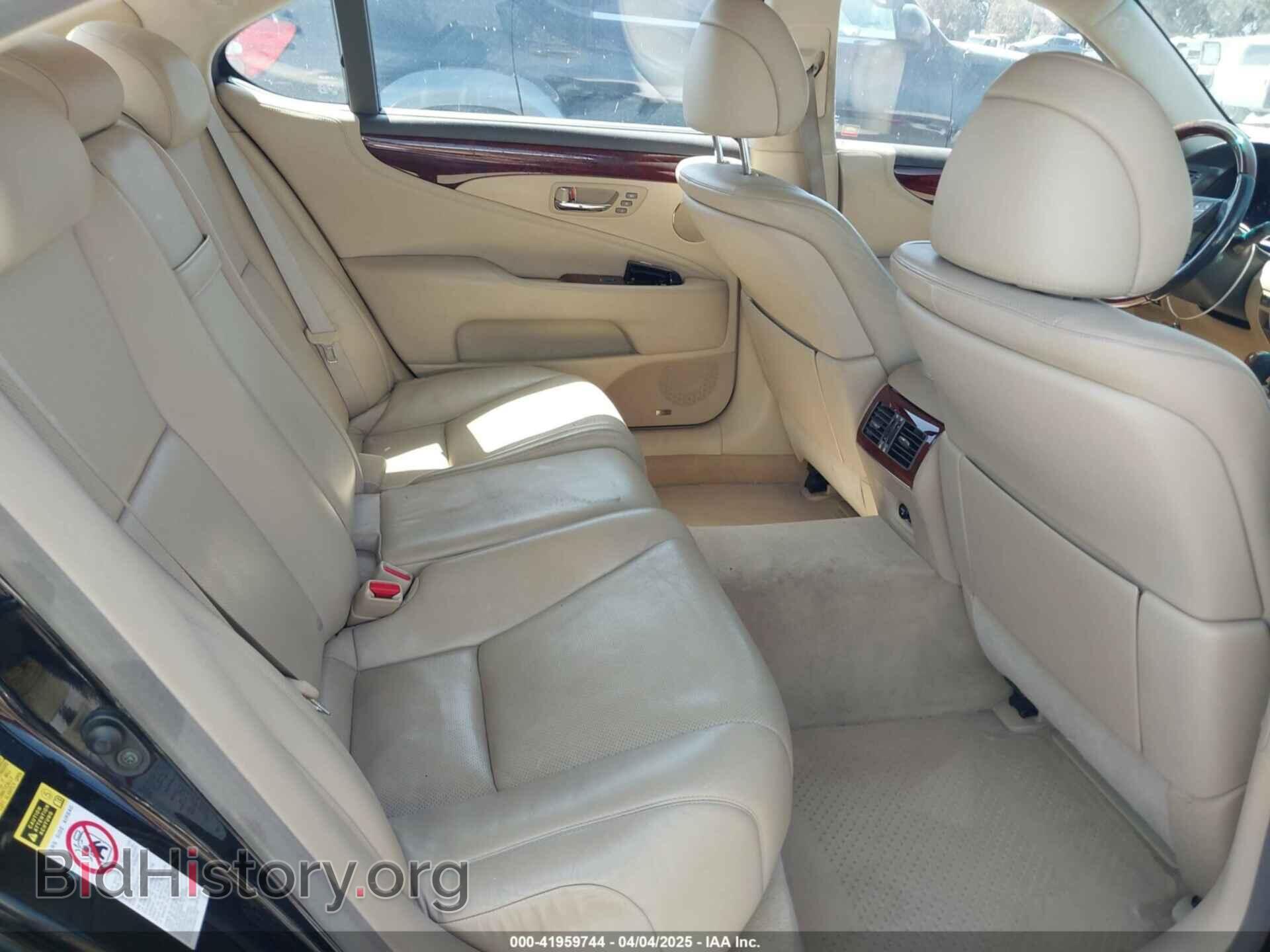 2007 LEXUS LS 460 - VIN: JTHGL46F375001759 - Фото 8