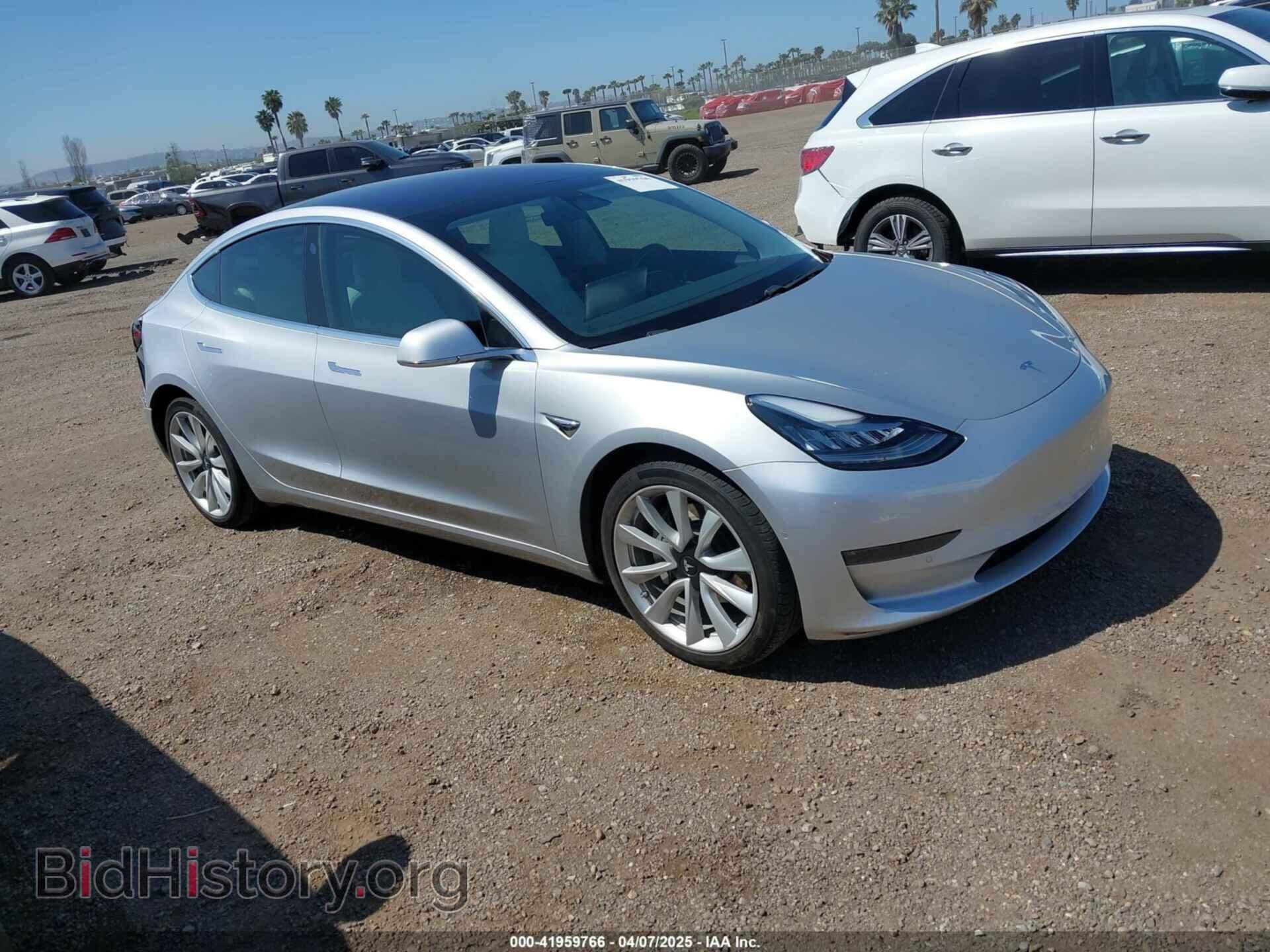 Photo 5YJ3E1EB5JF100578 - TESLA MODEL 3 2018