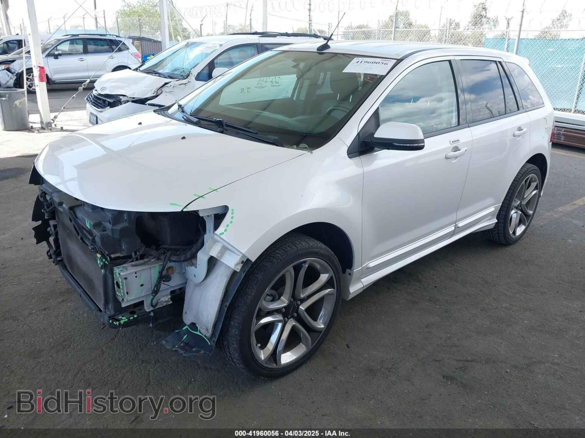 2014 FORD EDGE - VIN: 2FMDK3AK8EBB30784 - Фото 2