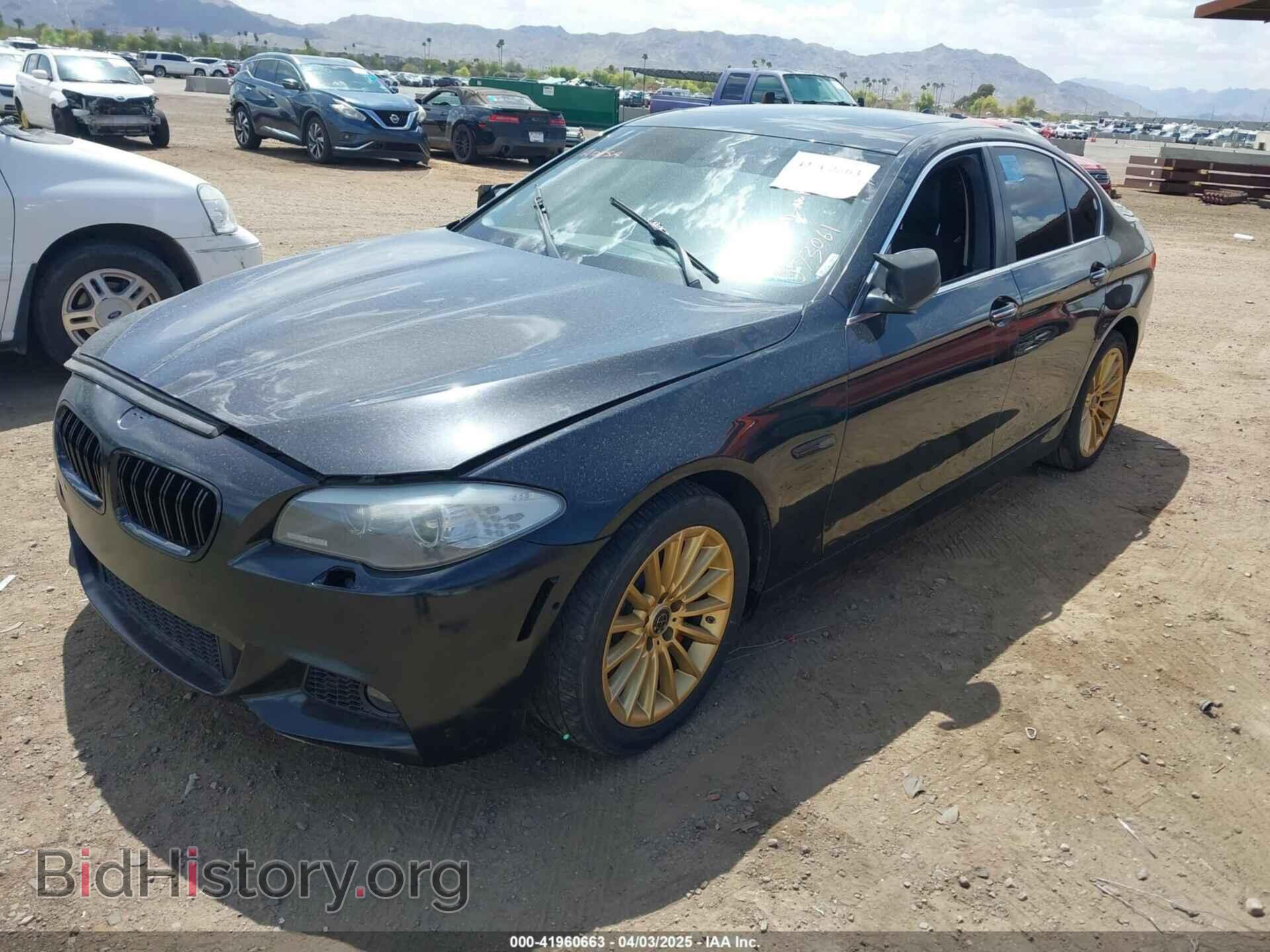 2013 BMW 535I - VIN: WBAFU7C51DDU73061 - Фото 2