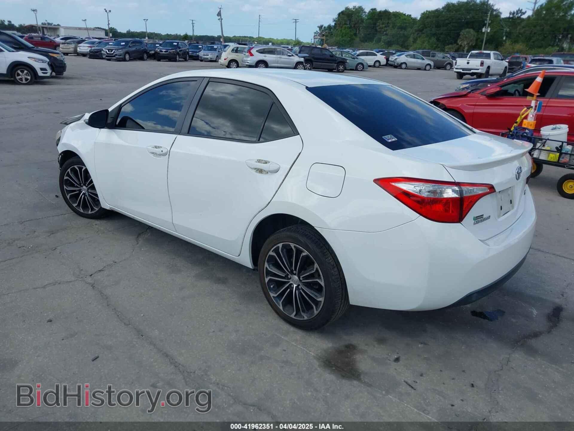 2014 TOYOTA COROLLA - VIN: 2T1BURHE6EC103227 - Фото 3
