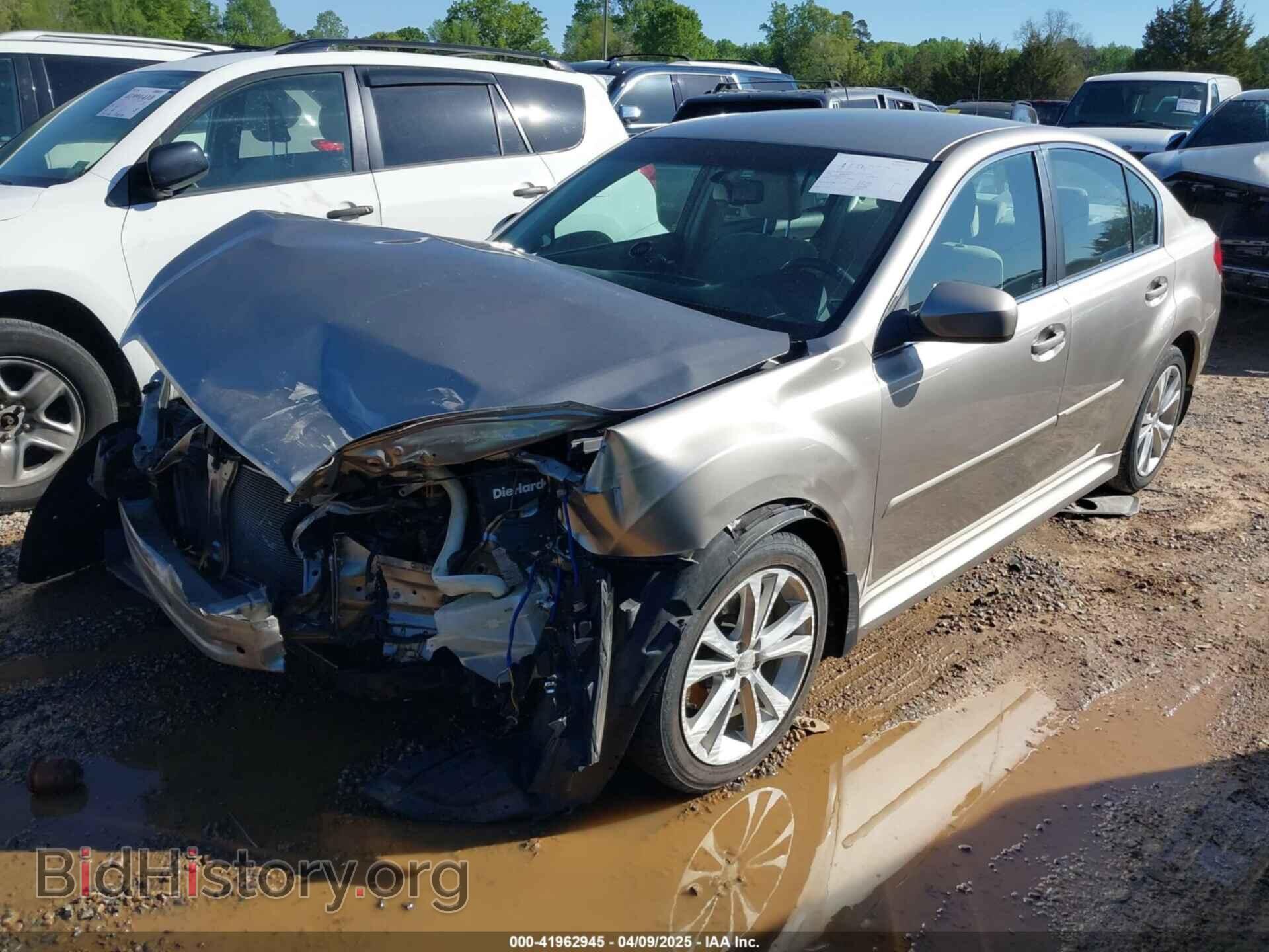 2014 SUBARU LEGACY - VIN: 4S3BMCC61E3021721 - Фото 2