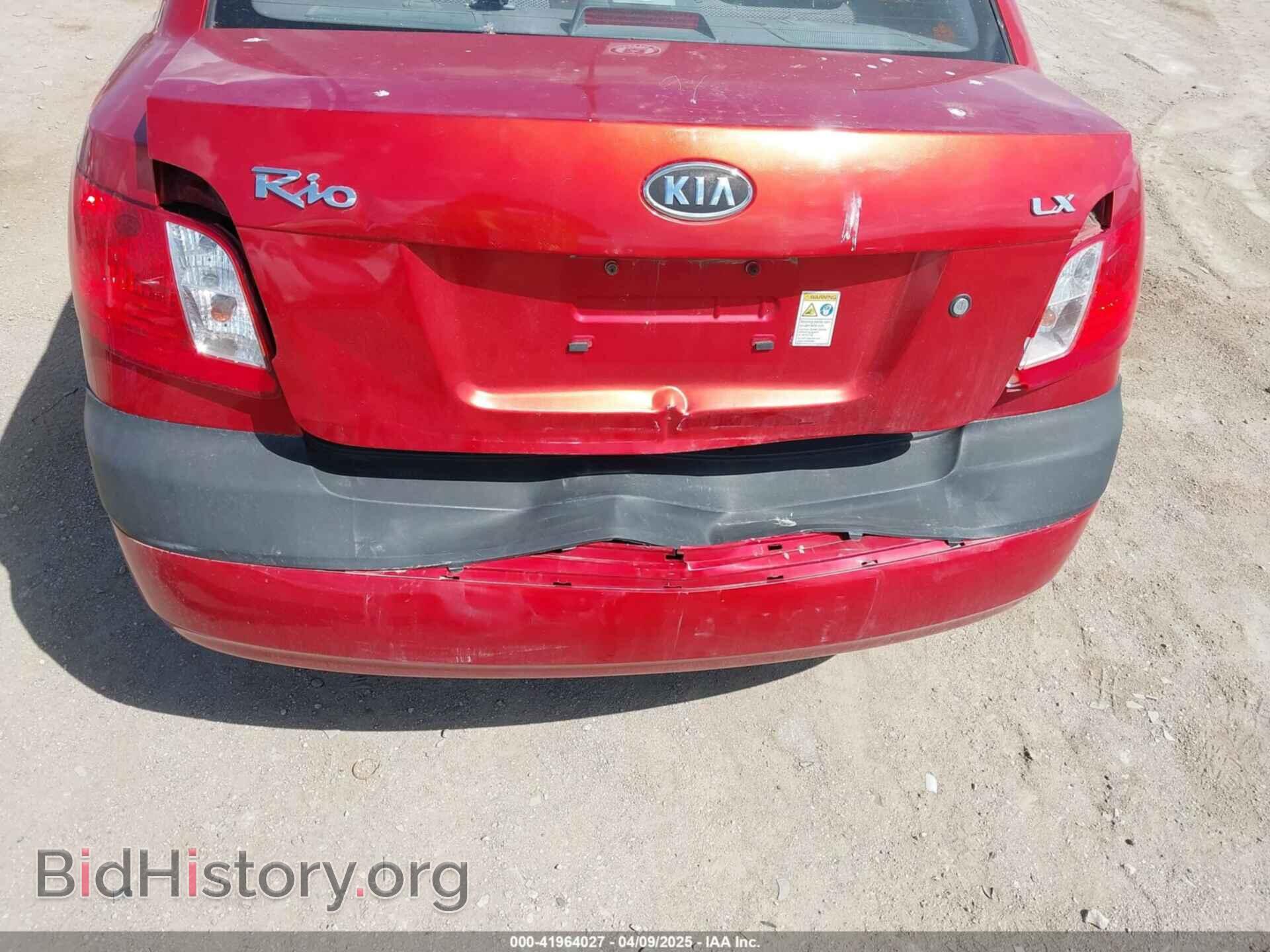 2009 KIA RIO - VIN: KNADE223396484470 - Фото 6