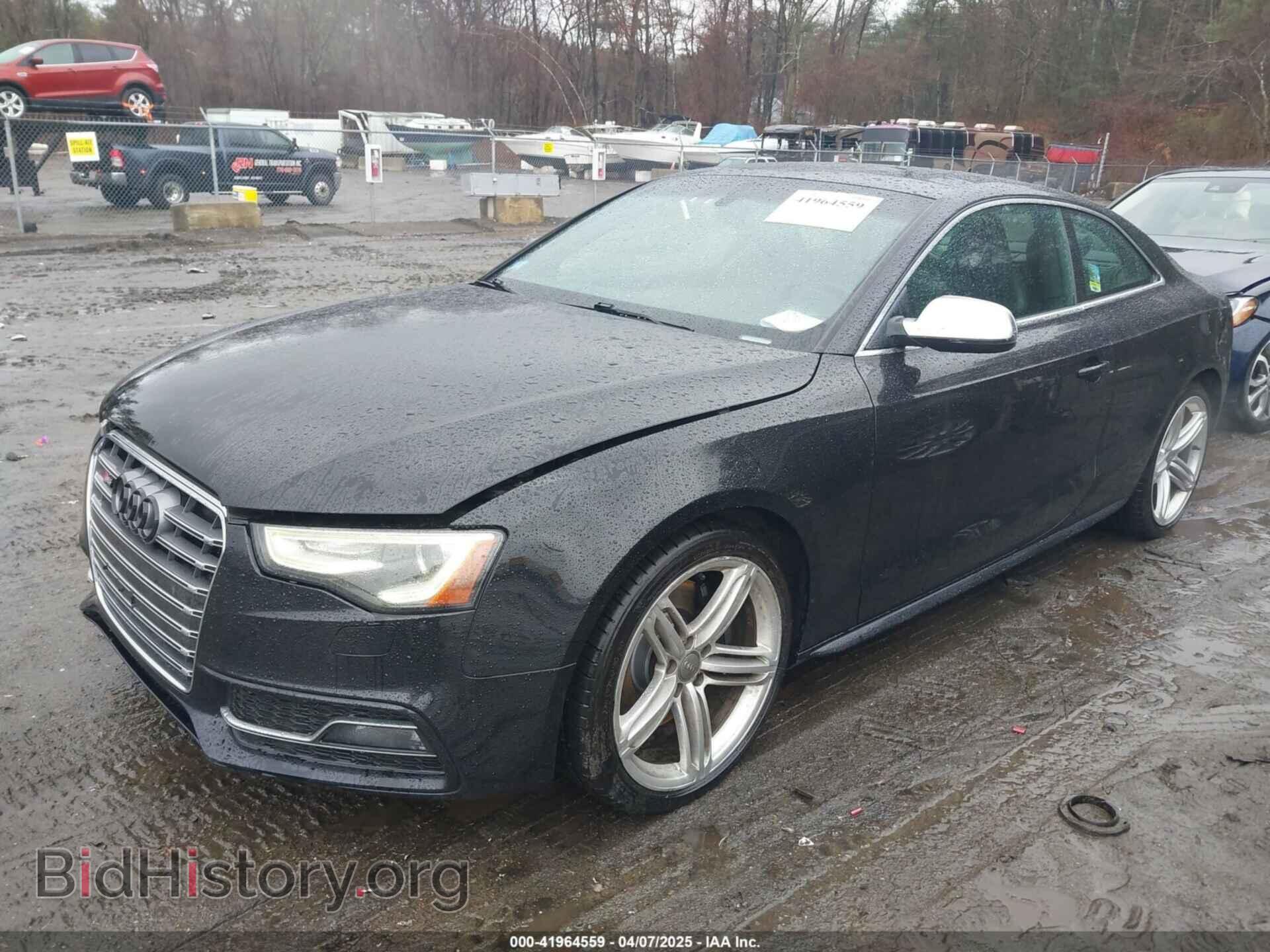 2014 AUDI S5 - VIN: WAUGGAFR9EA041487 - Фото 2