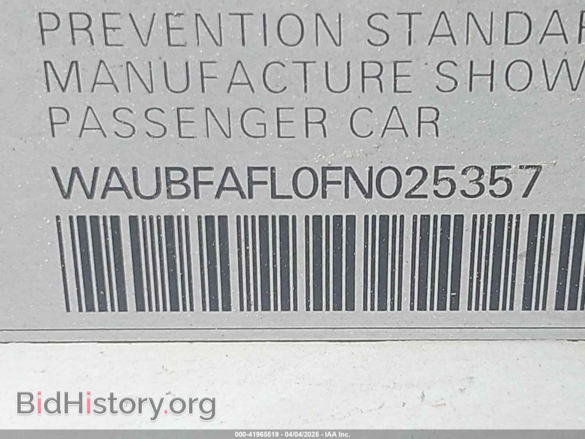 2015 AUDI A4 - VIN: WAUBFAFL0FN025357 - Фото 9