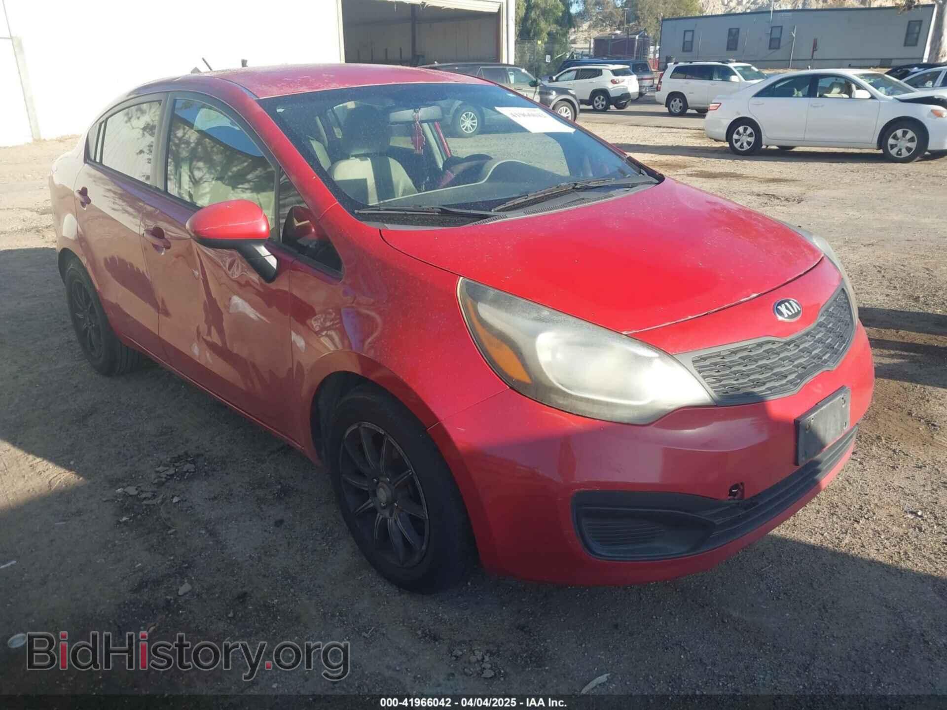 Photo KNADM4A30D6152690 - KIA RIO 2013