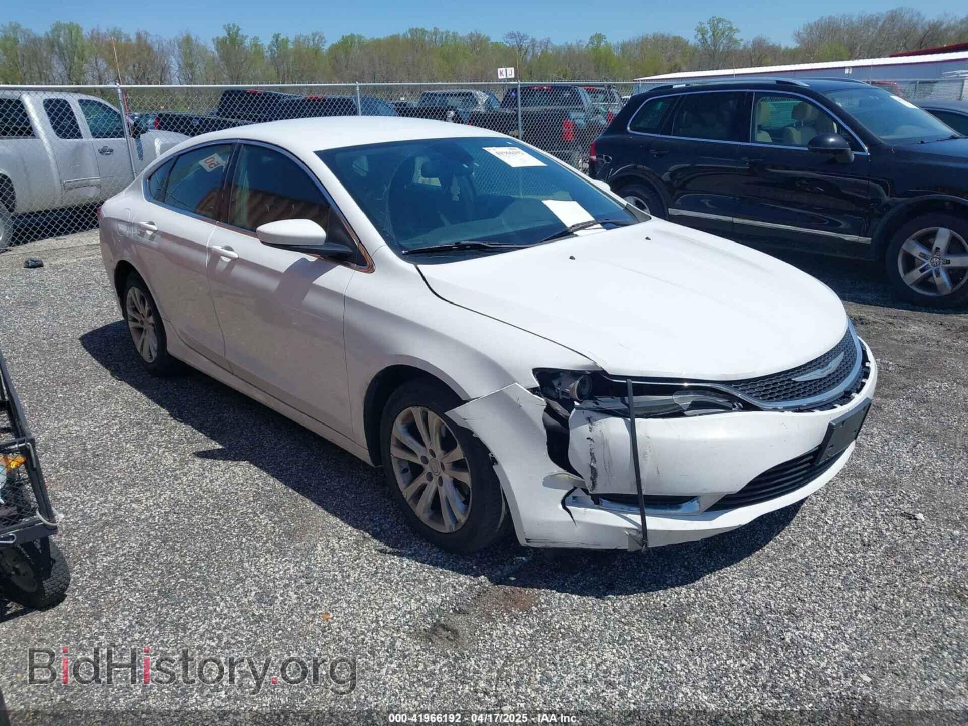 Фотография 1C3CCCAB9FN749417 - CHRYSLER 200 2015