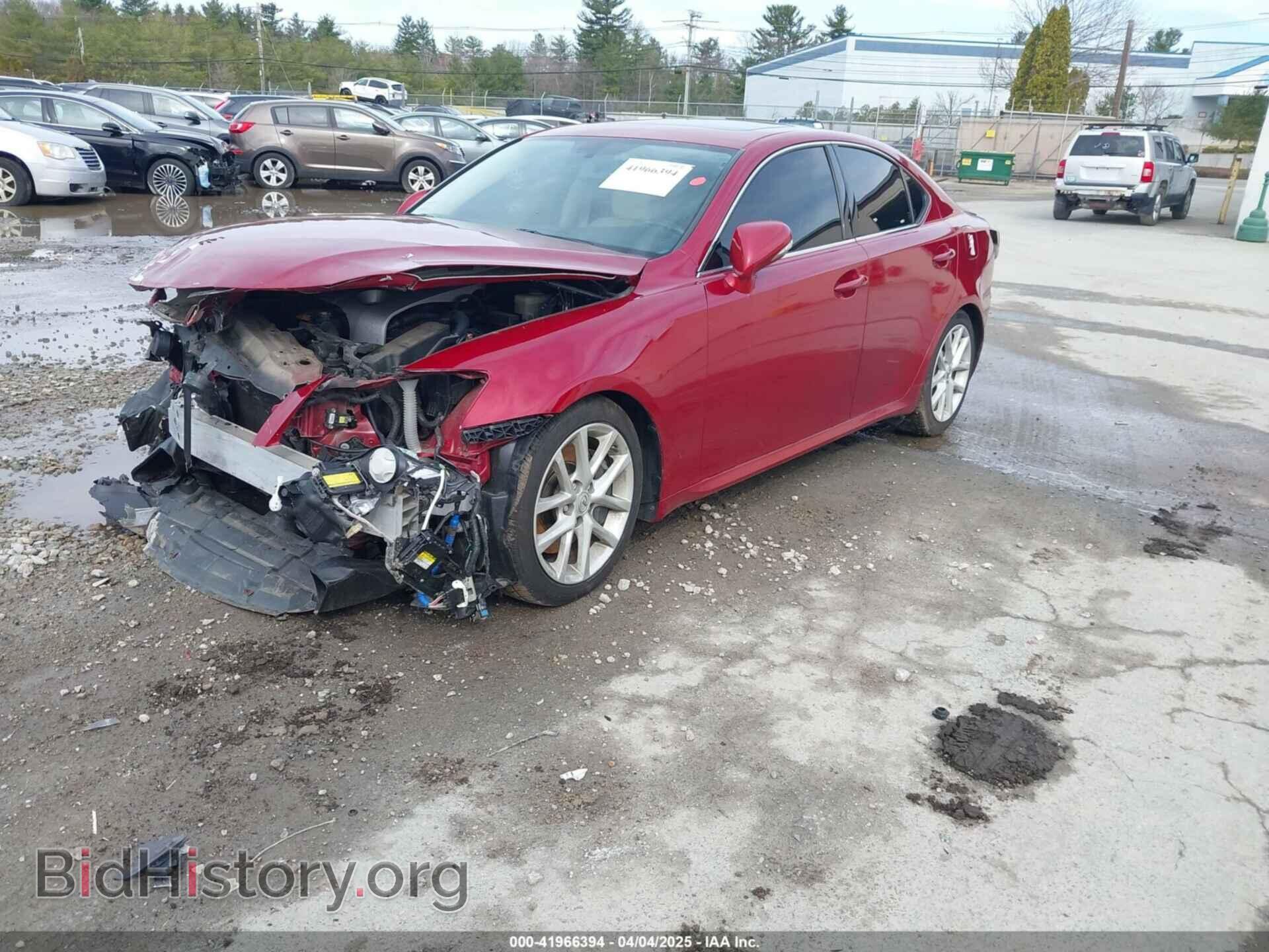 2012 LEXUS IS 350 - VIN: JTHCE5C21C5002905 - Фото 2