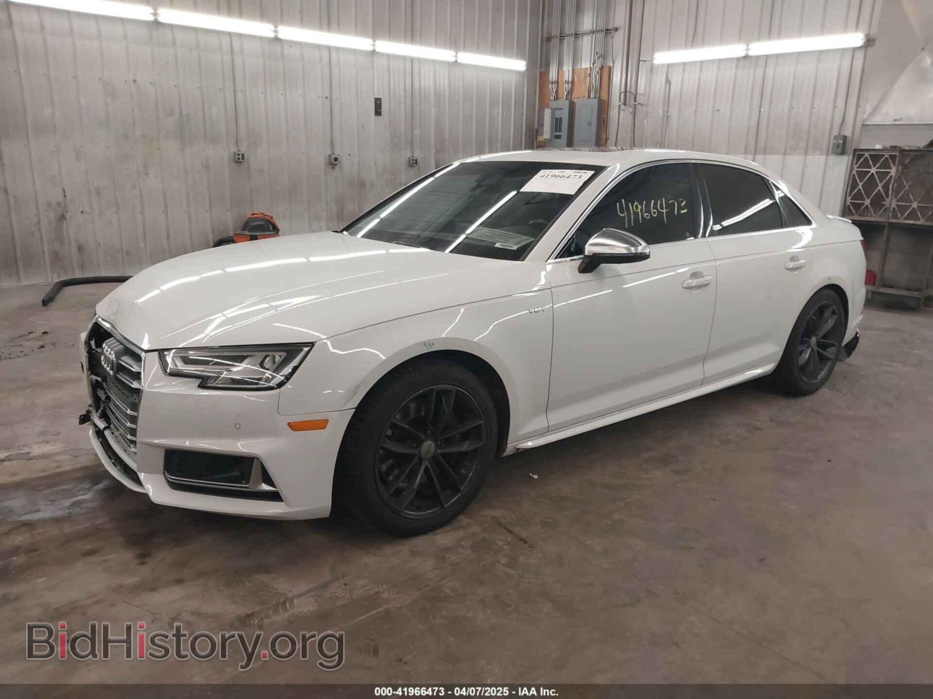 2018 AUDI S4 - VIN: WAUC4AF42JA003623 - Фото 2