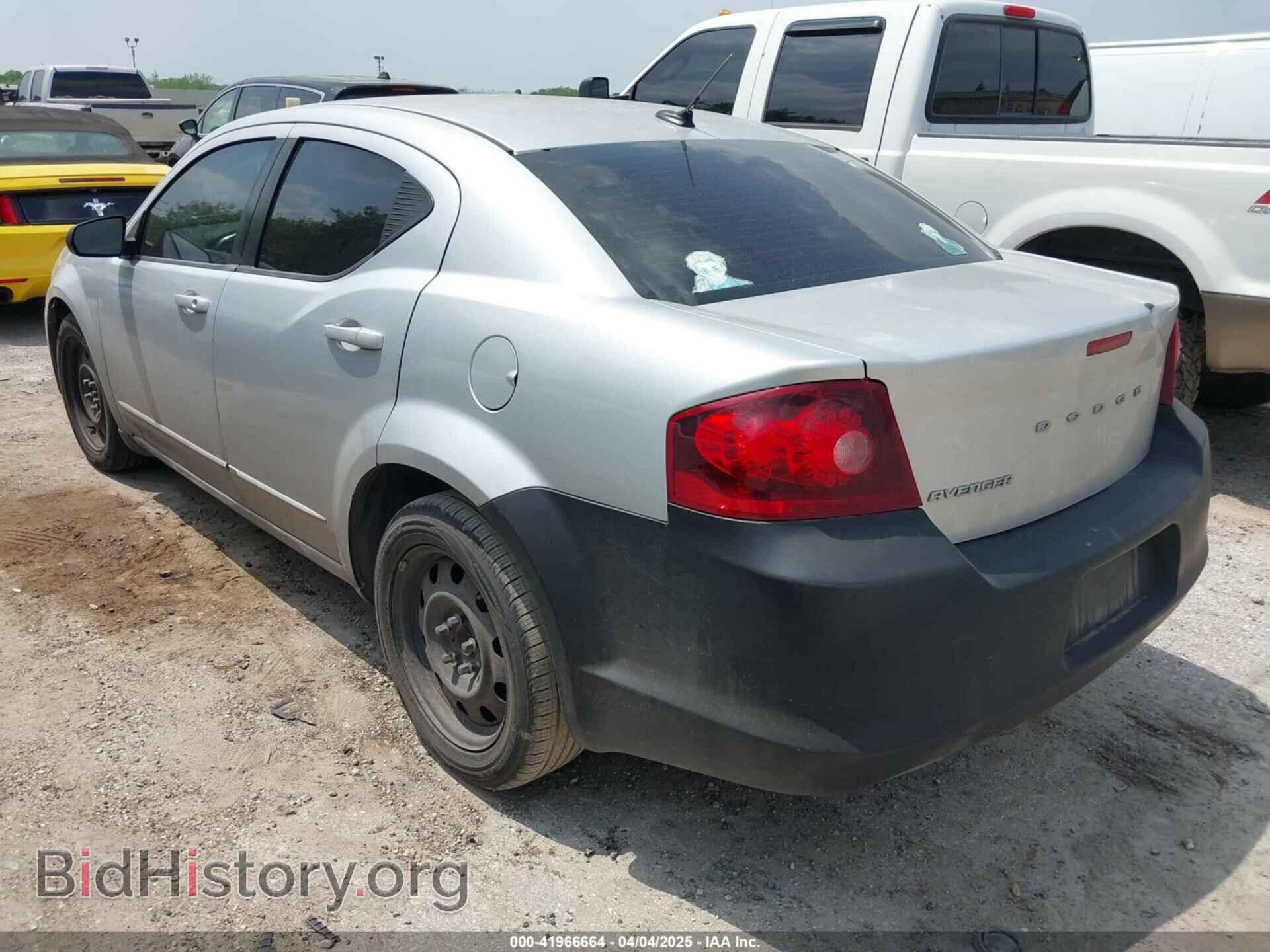 2012 DODGE AVENGER - VIN: 1C3CDZAB0CN167914 - Фото 3