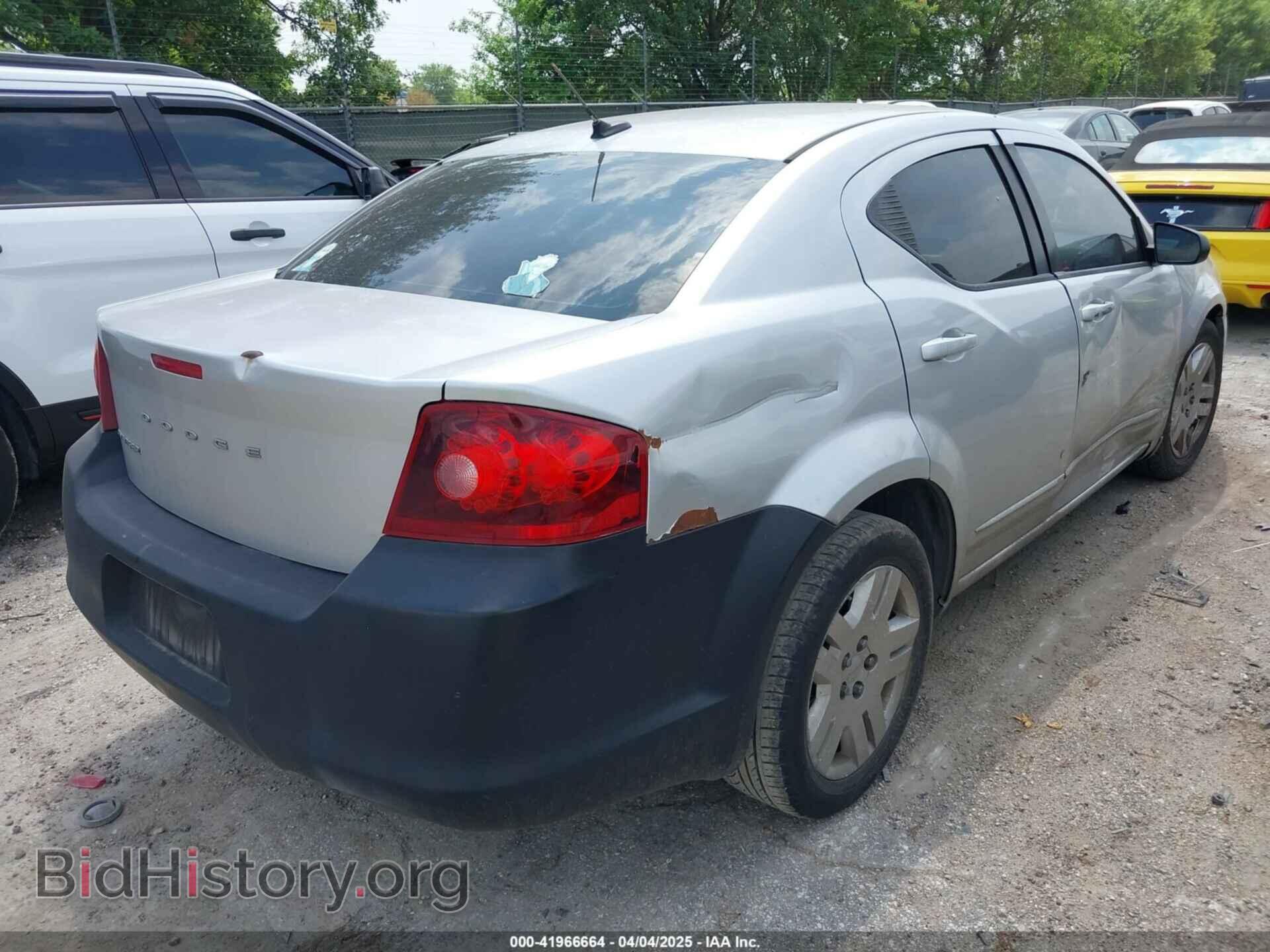 2012 DODGE AVENGER - VIN: 1C3CDZAB0CN167914 - Фото 4