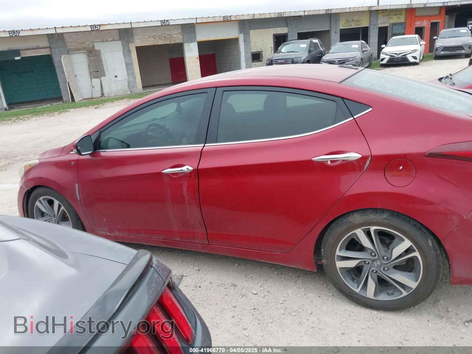 2016 HYUNDAI ELANTRA - VIN: KMHDH4AE7GU589302 - Фото 14