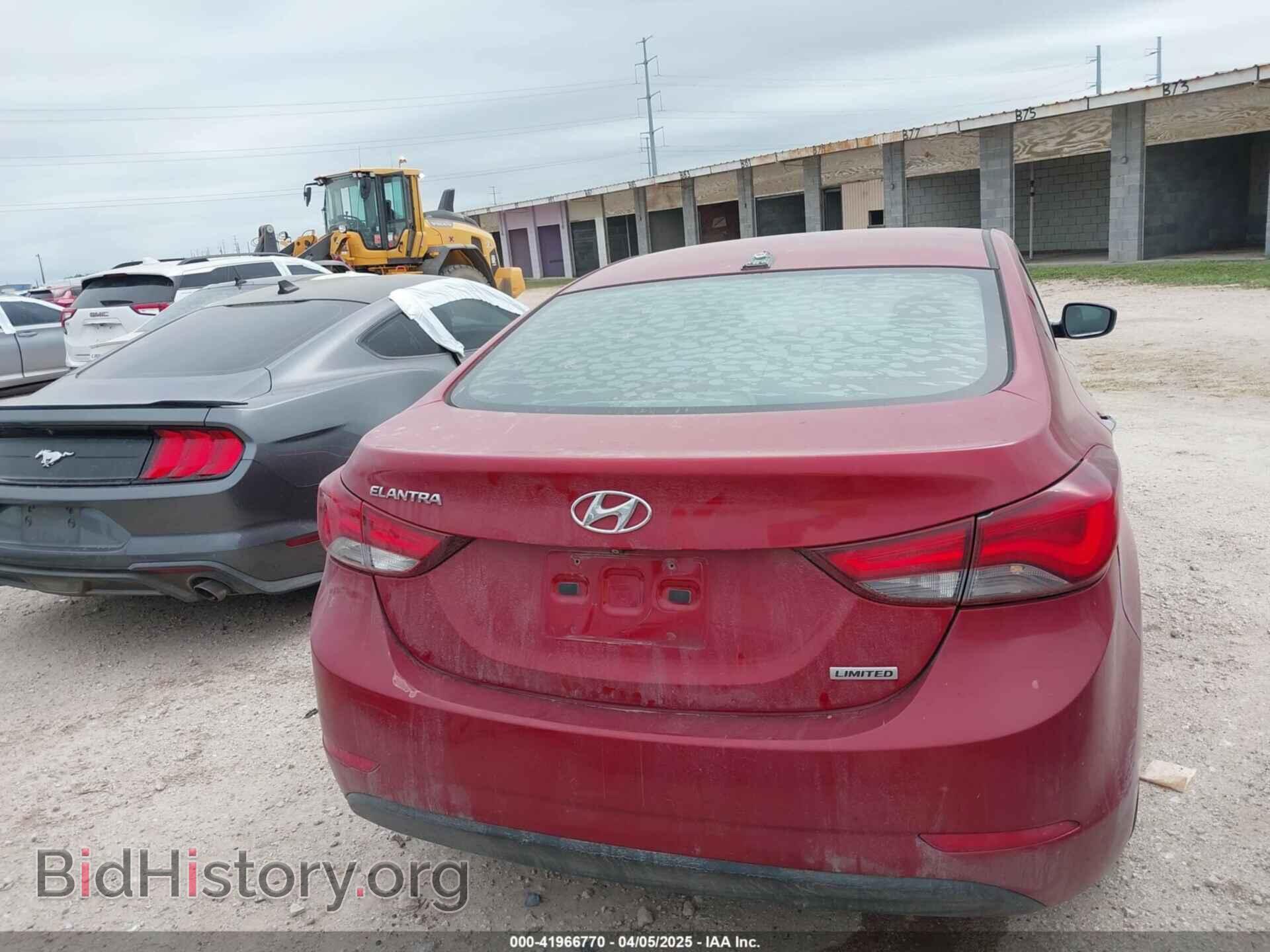 2016 HYUNDAI ELANTRA - VIN: KMHDH4AE7GU589302 - Фото 16