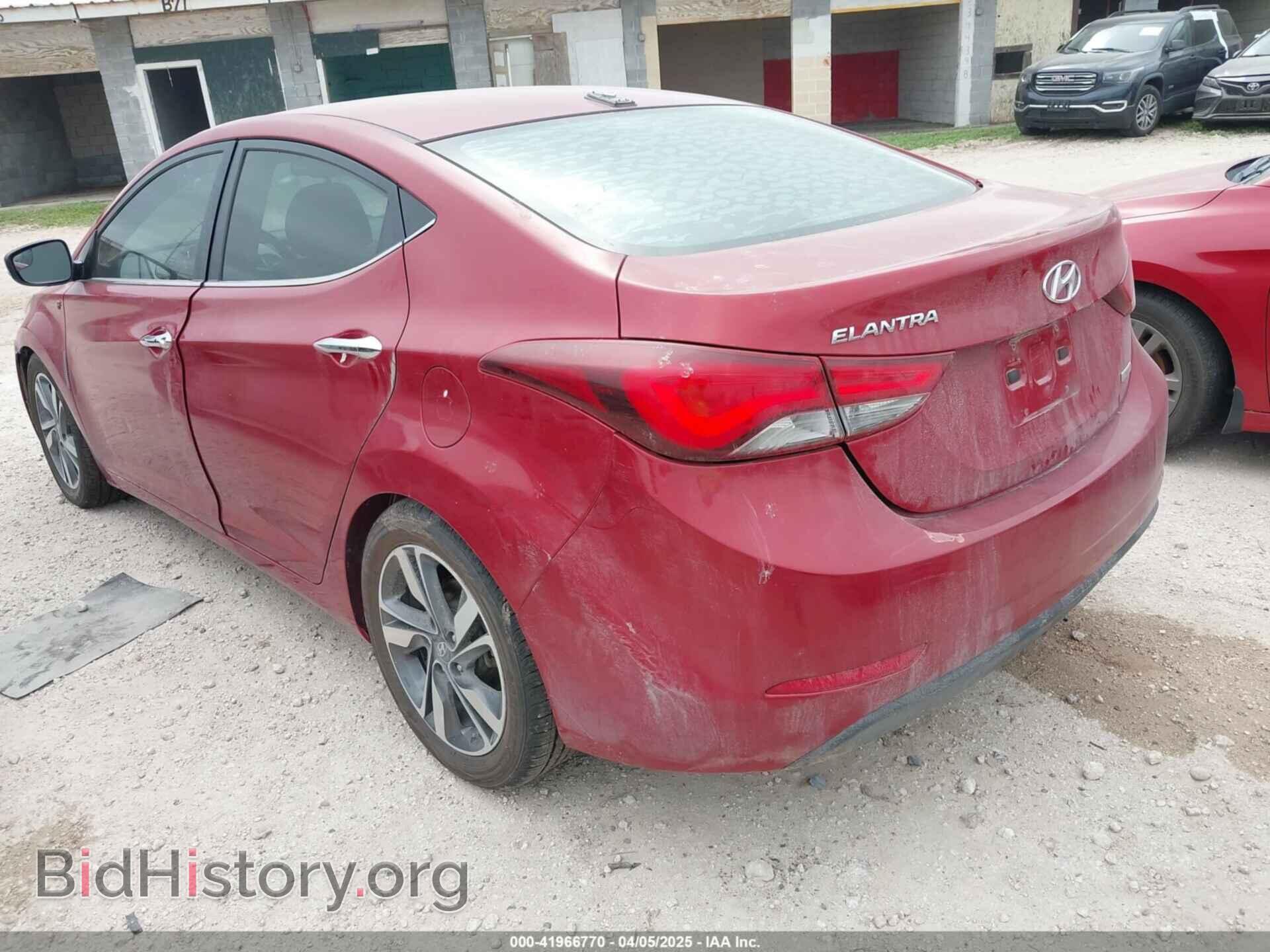 2016 HYUNDAI ELANTRA - VIN: KMHDH4AE7GU589302 - Фото 3