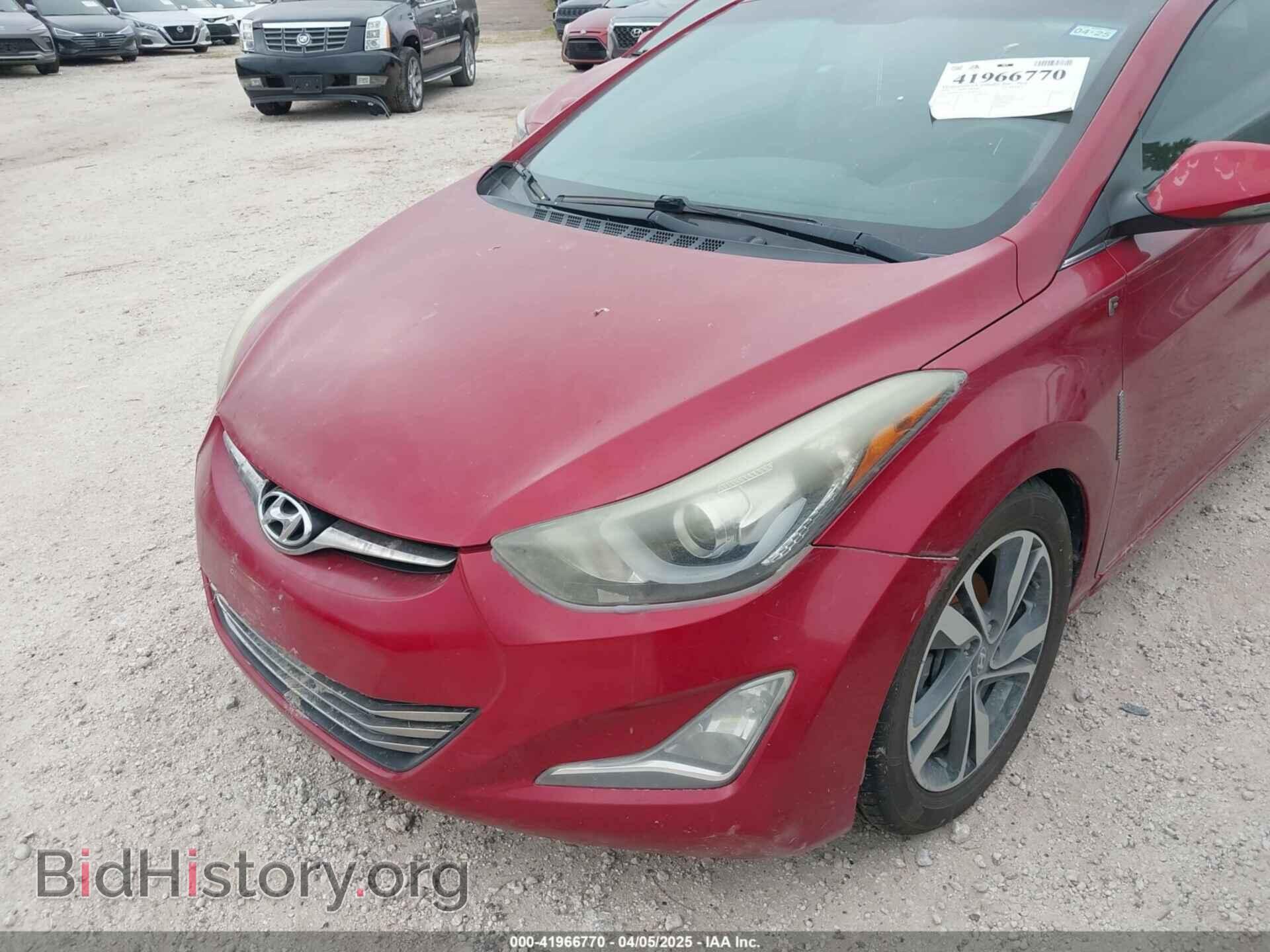 2016 HYUNDAI ELANTRA - VIN: KMHDH4AE7GU589302 - Фото 6