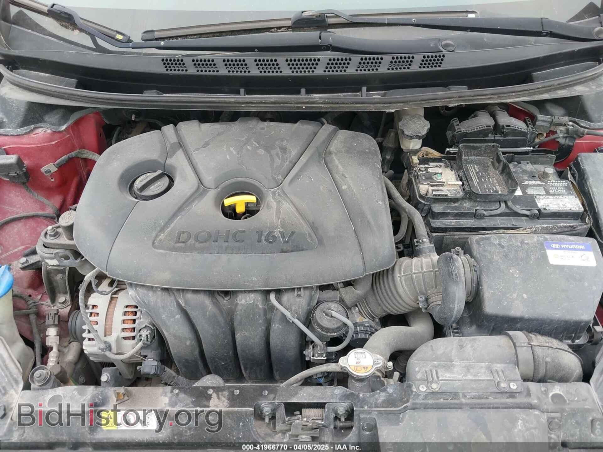 2016 HYUNDAI ELANTRA - VIN: KMHDH4AE7GU589302 - Фото 10