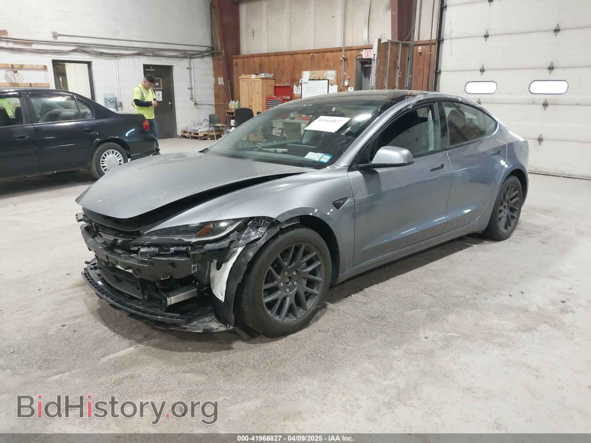 2024 TESLA MODEL 3 - VIN: 5YJ3E1EB0RF860736 - Фото 2