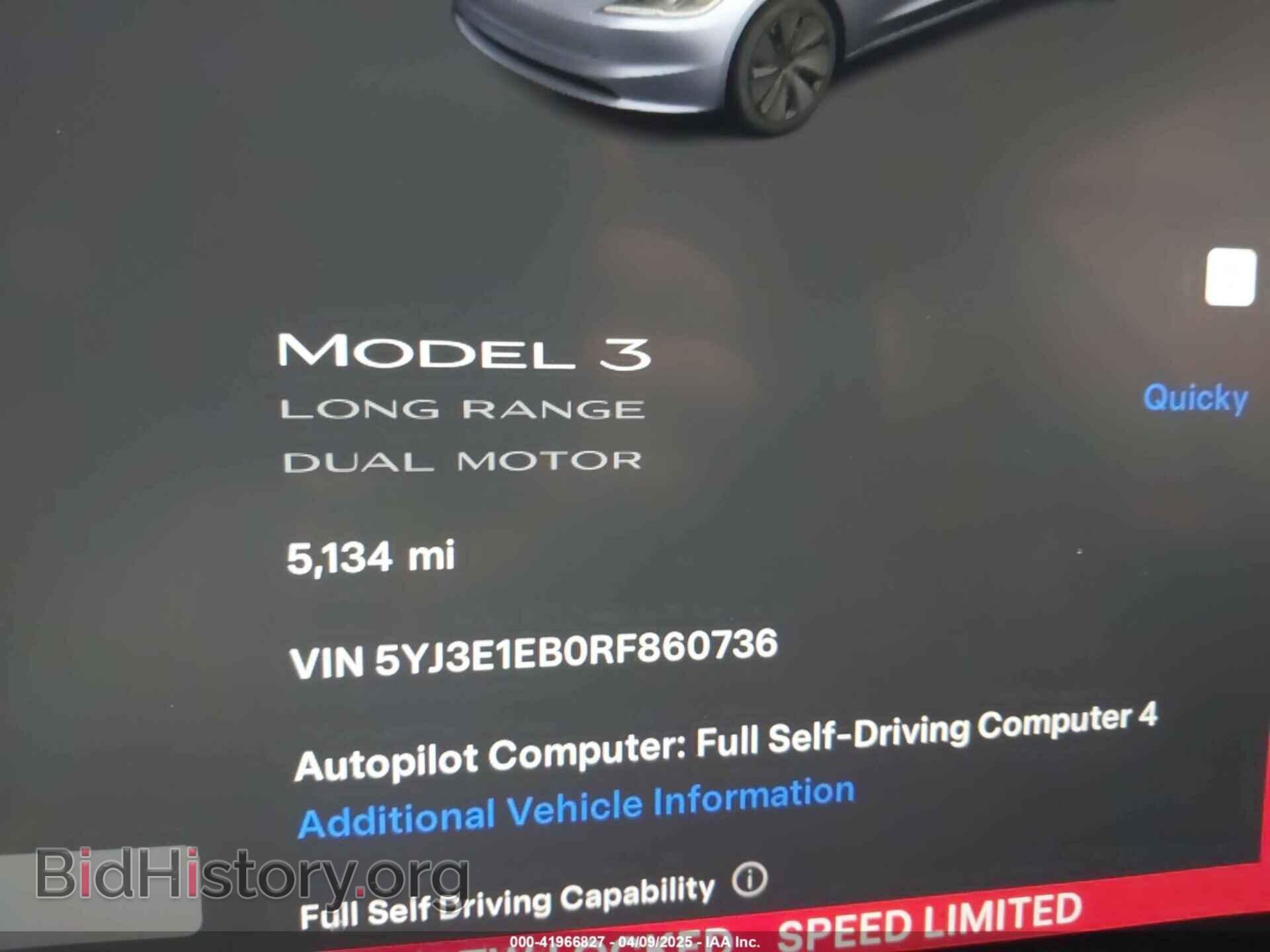 2024 TESLA MODEL 3 - VIN: 5YJ3E1EB0RF860736 - Фото 16