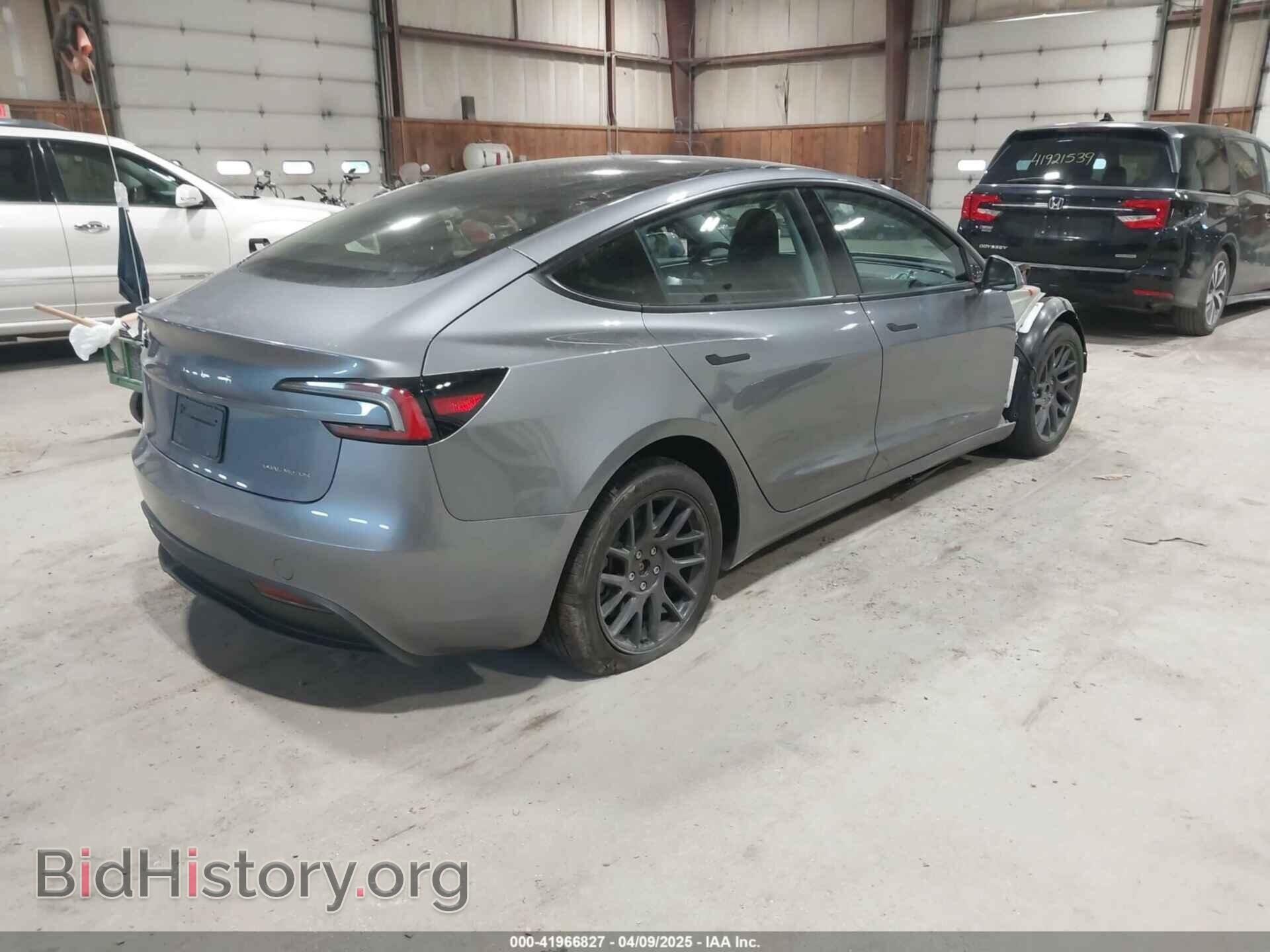 2024 TESLA MODEL 3 - VIN: 5YJ3E1EB0RF860736 - Фото 4